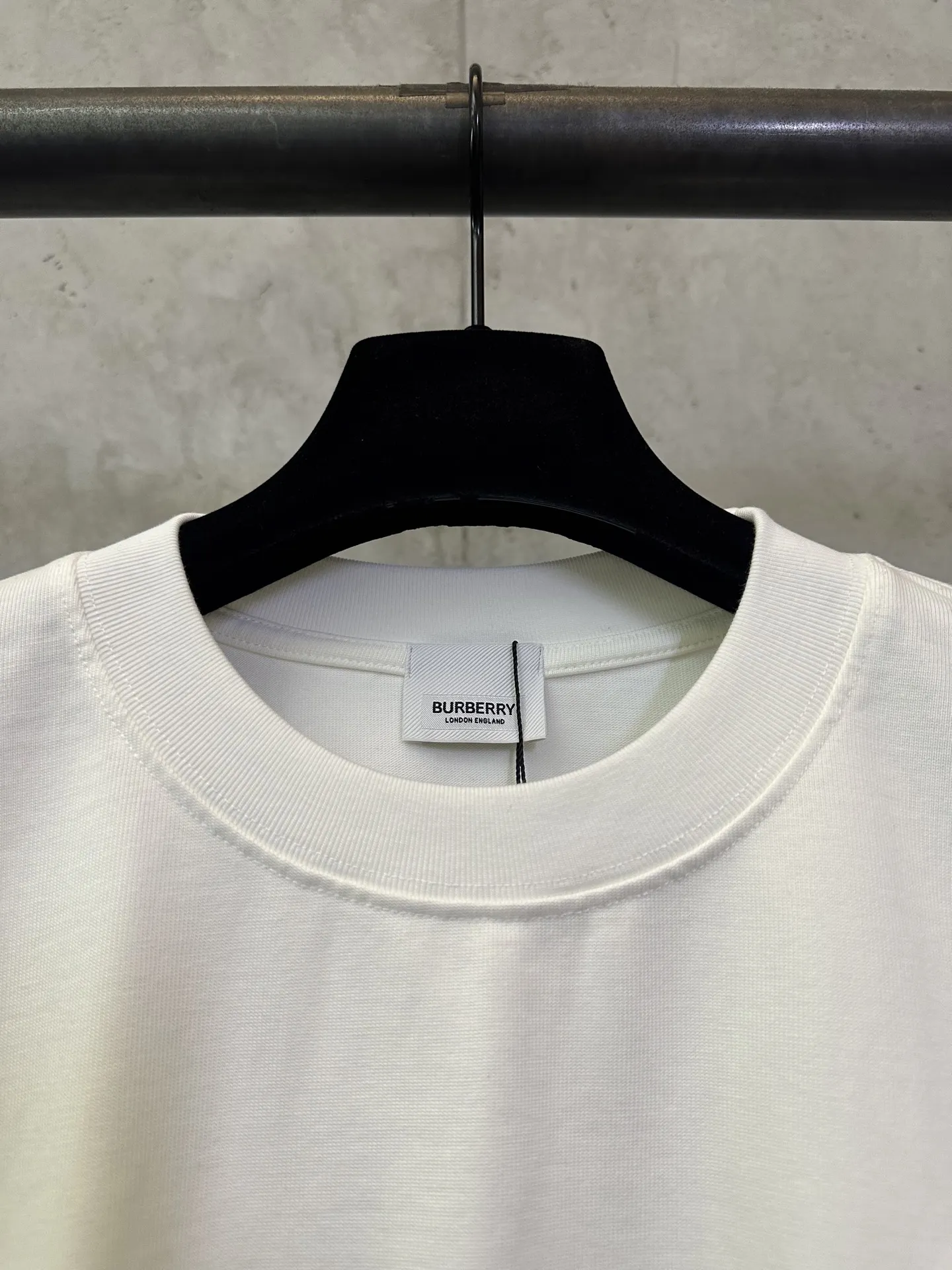 Logo Print Heavyweight Cotton T-Shirt D22012459 — view 7