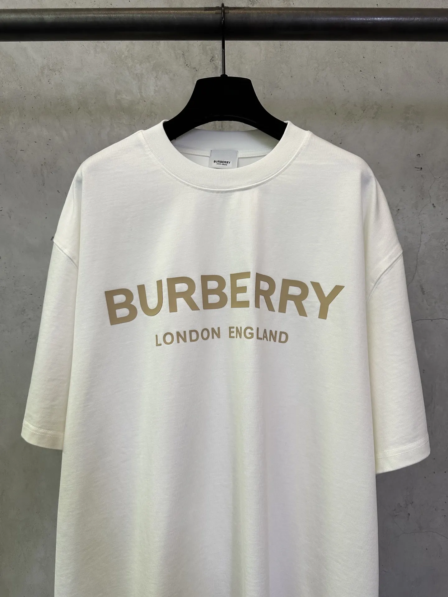 Logo Print Heavyweight Cotton T-Shirt D22012461 — view 3
