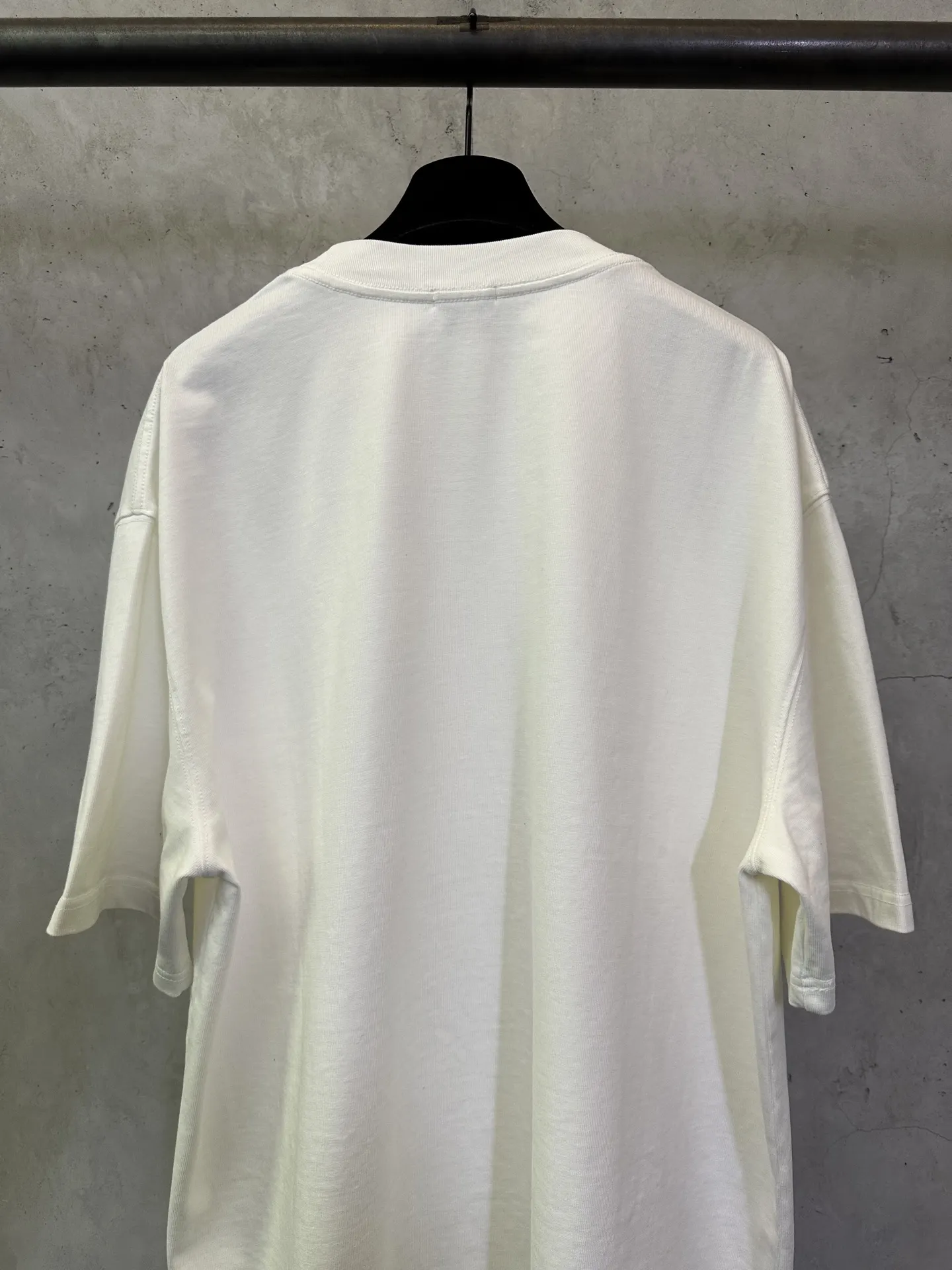 Logo Print Heavyweight Cotton T-Shirt D22012461 — view 5