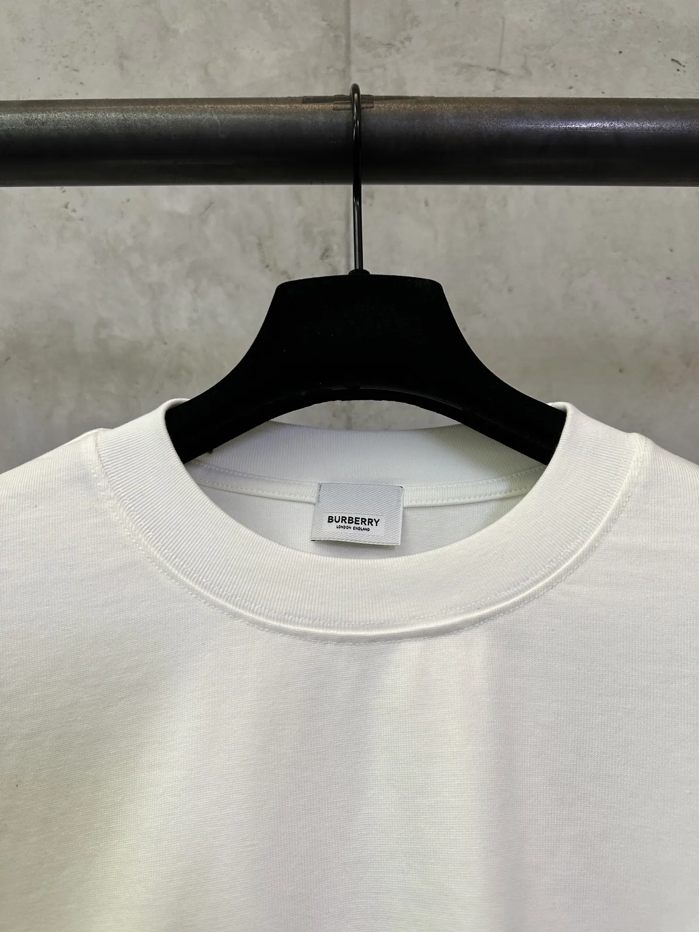 Logo Print Heavyweight Cotton T-Shirt D22012461 — view 7