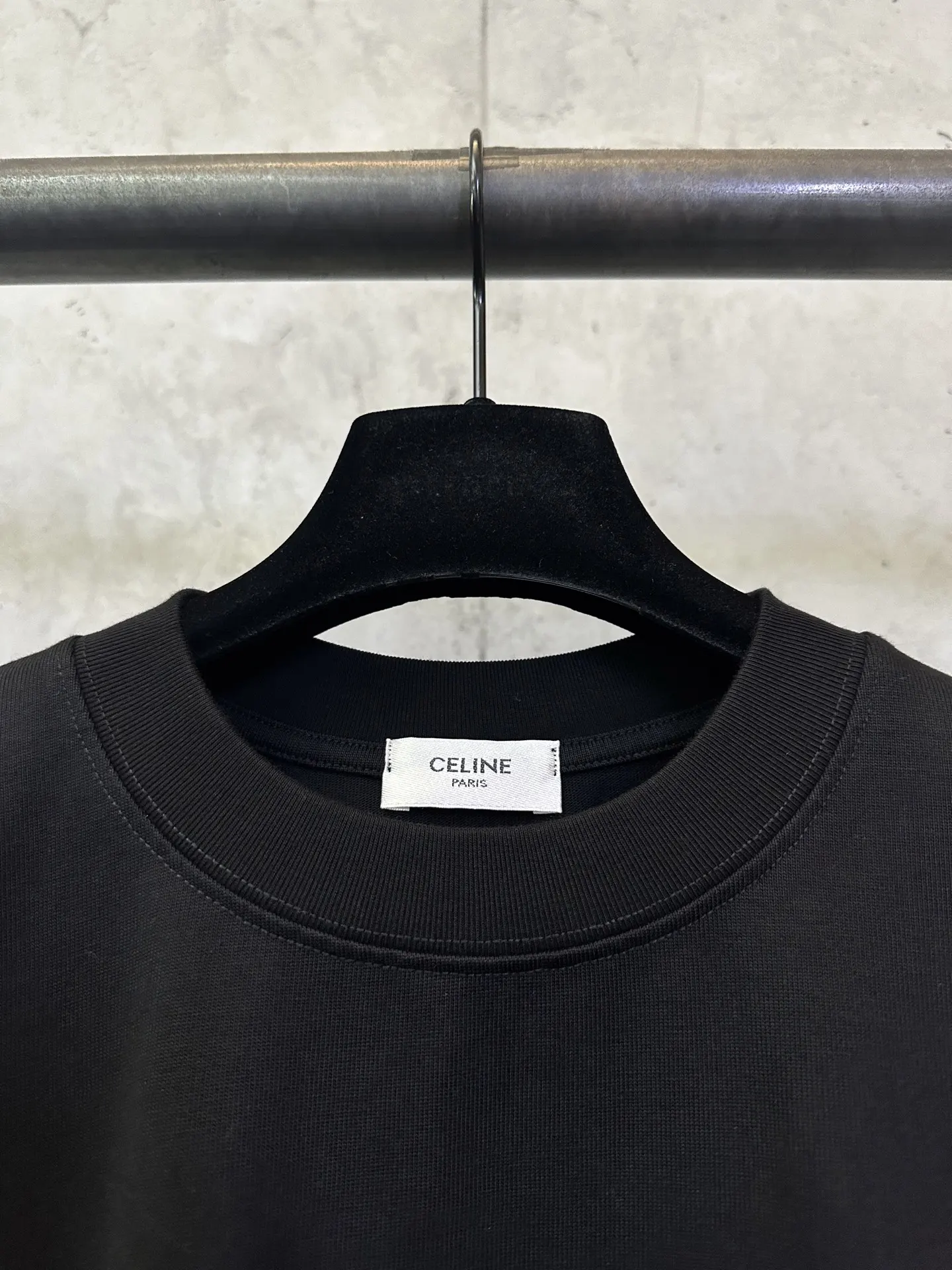 Triomphe Logo Heavyweight Cotton T-Shirt D22012467 — view 7