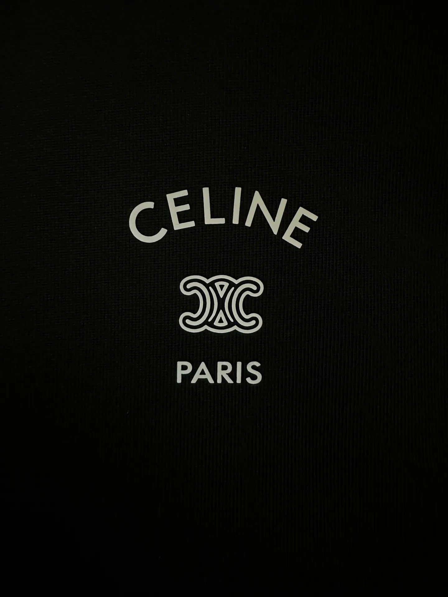 Triomphe Logo Heavyweight Cotton T-Shirt D22012467 — view 8