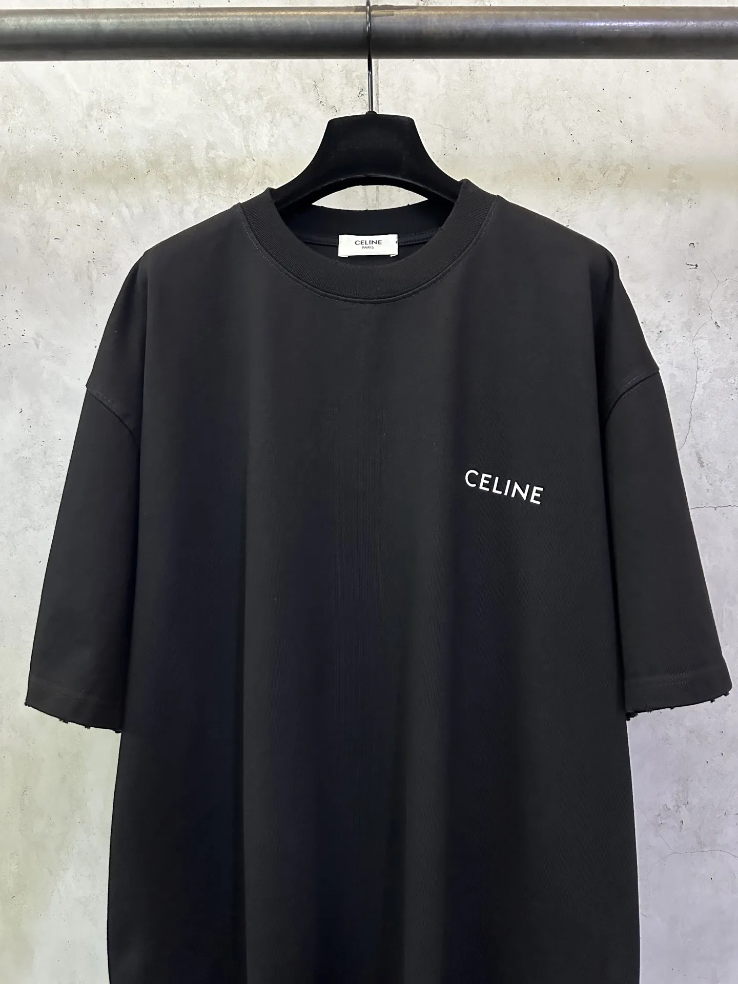 Logo-Print Heavyweight Cotton T-Shirt D22015289 — view 3