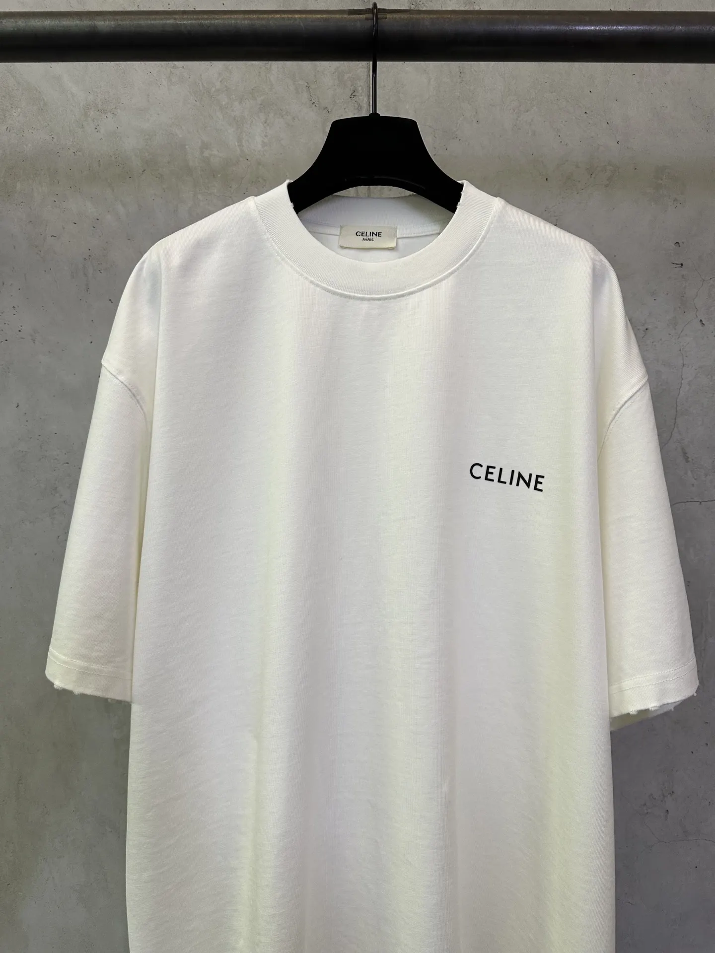 Logo Print Heavyweight Cotton T-Shirt D22015288 — view 3