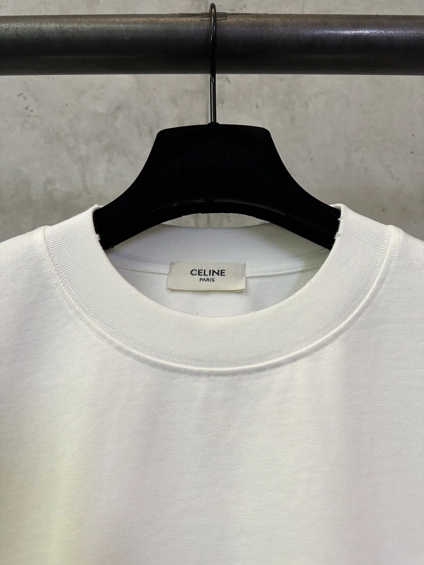 Logo Print Heavyweight Cotton T-Shirt D22015288 — view 7