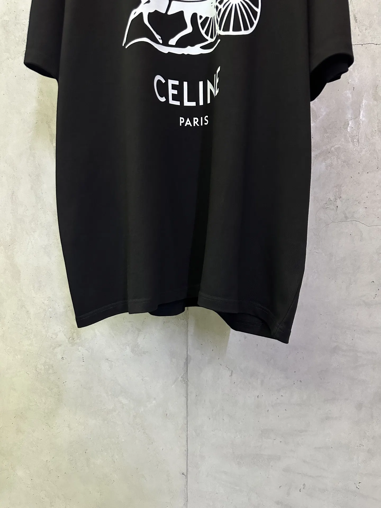 Carriage Logo Heavyweight Cotton T-Shirt D22012484 — view 4