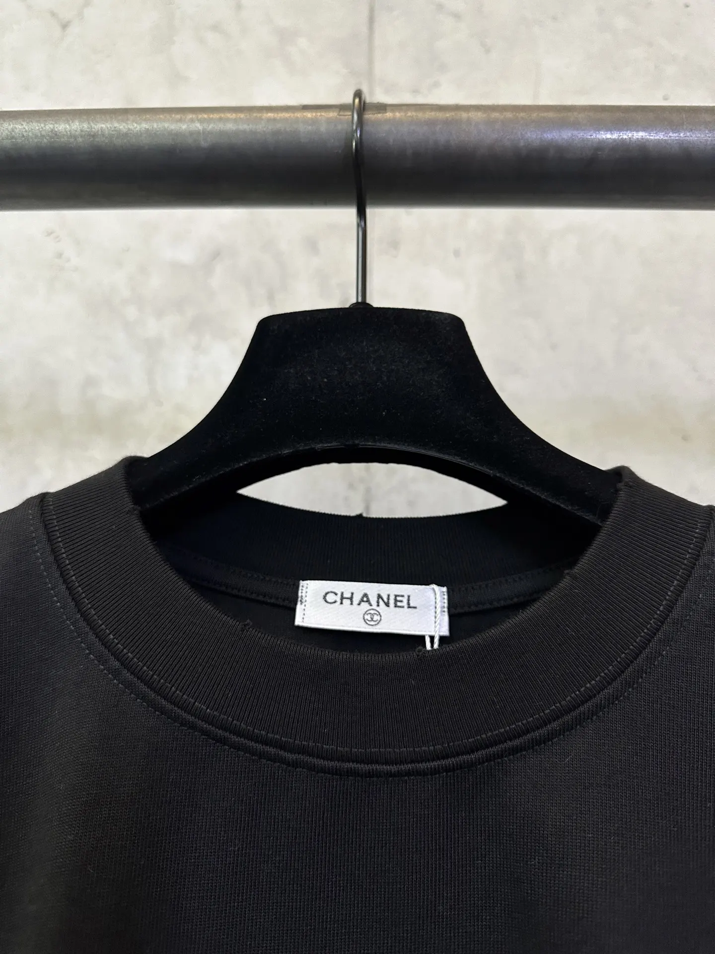 Logo Print Heavyweight Cotton T-Shirt D22012441 — view 7