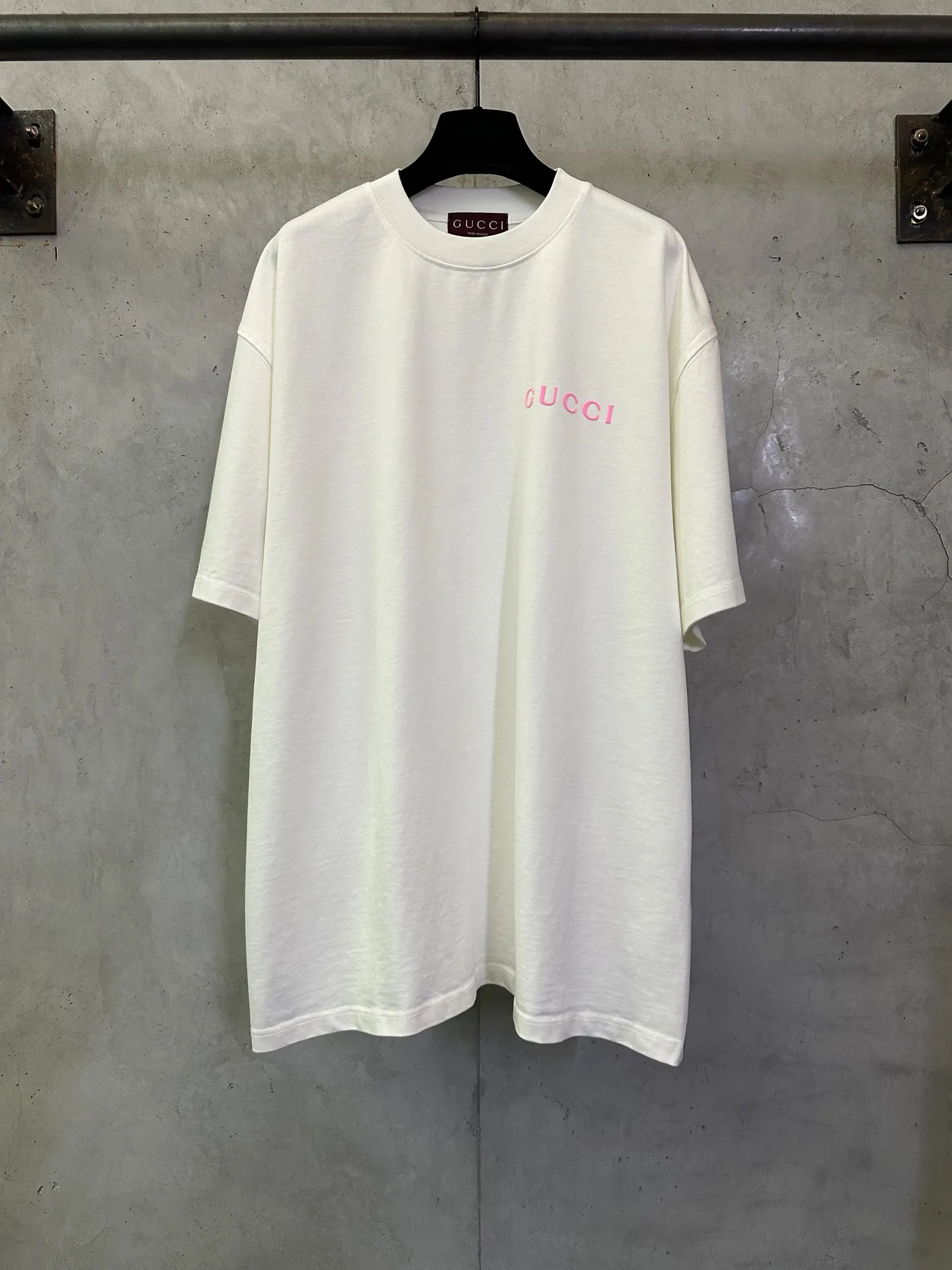 Logo-Print Heavyweight Cotton T-Shirt D22012455