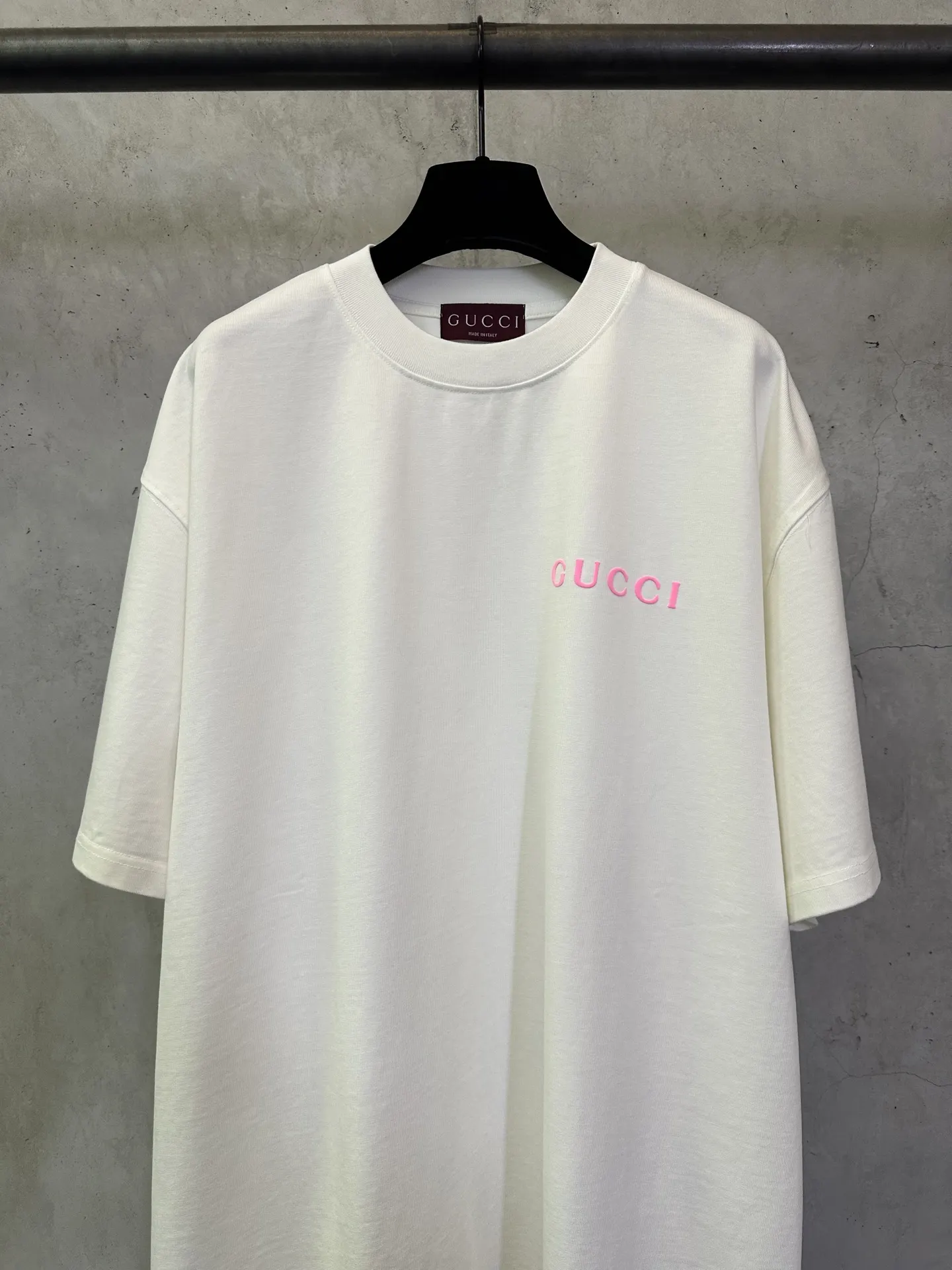 Logo-Print Heavyweight Cotton T-Shirt D22012455 — view 3