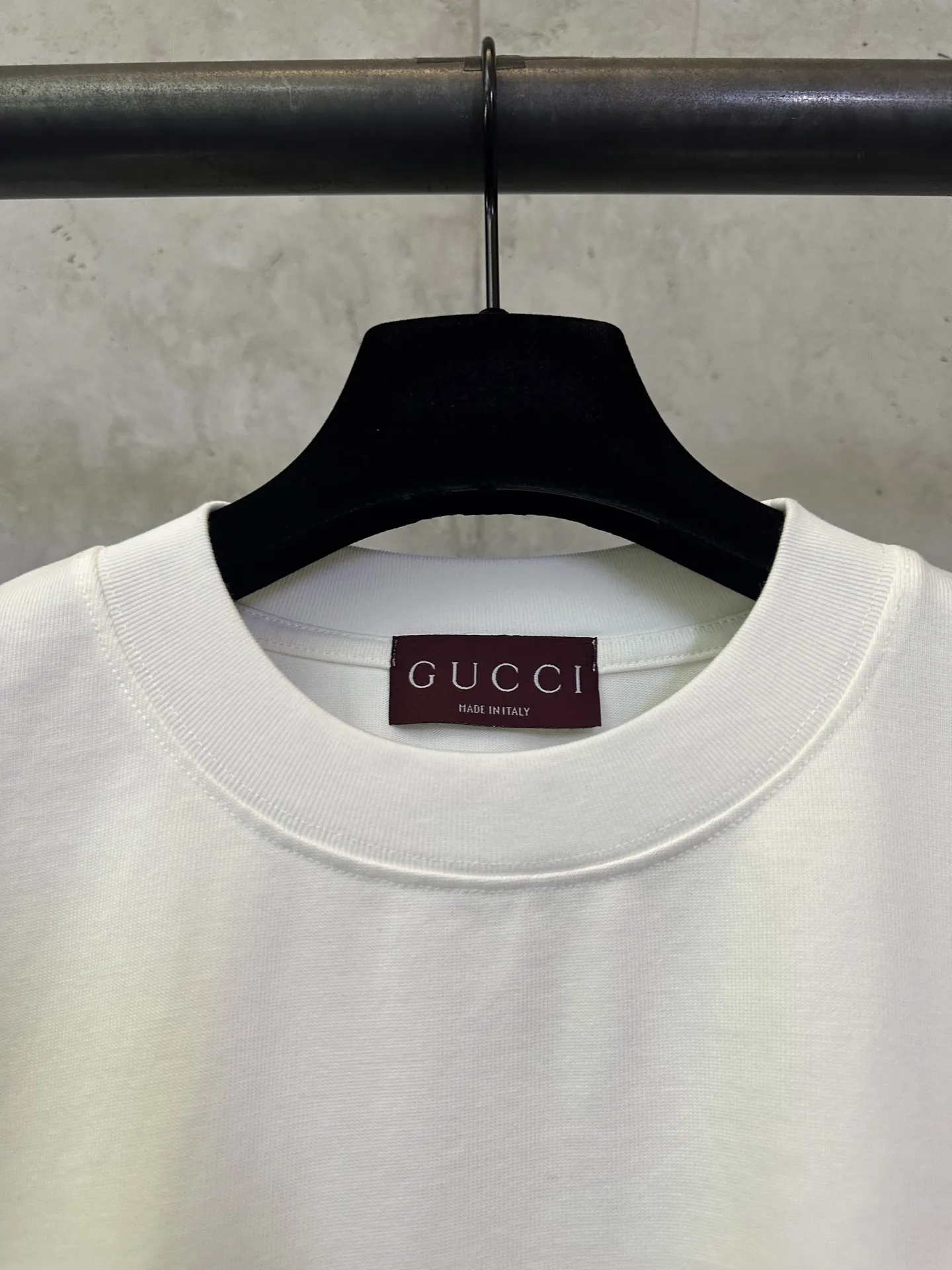 Logo-Print Heavyweight Cotton T-Shirt D22012455 — view 7