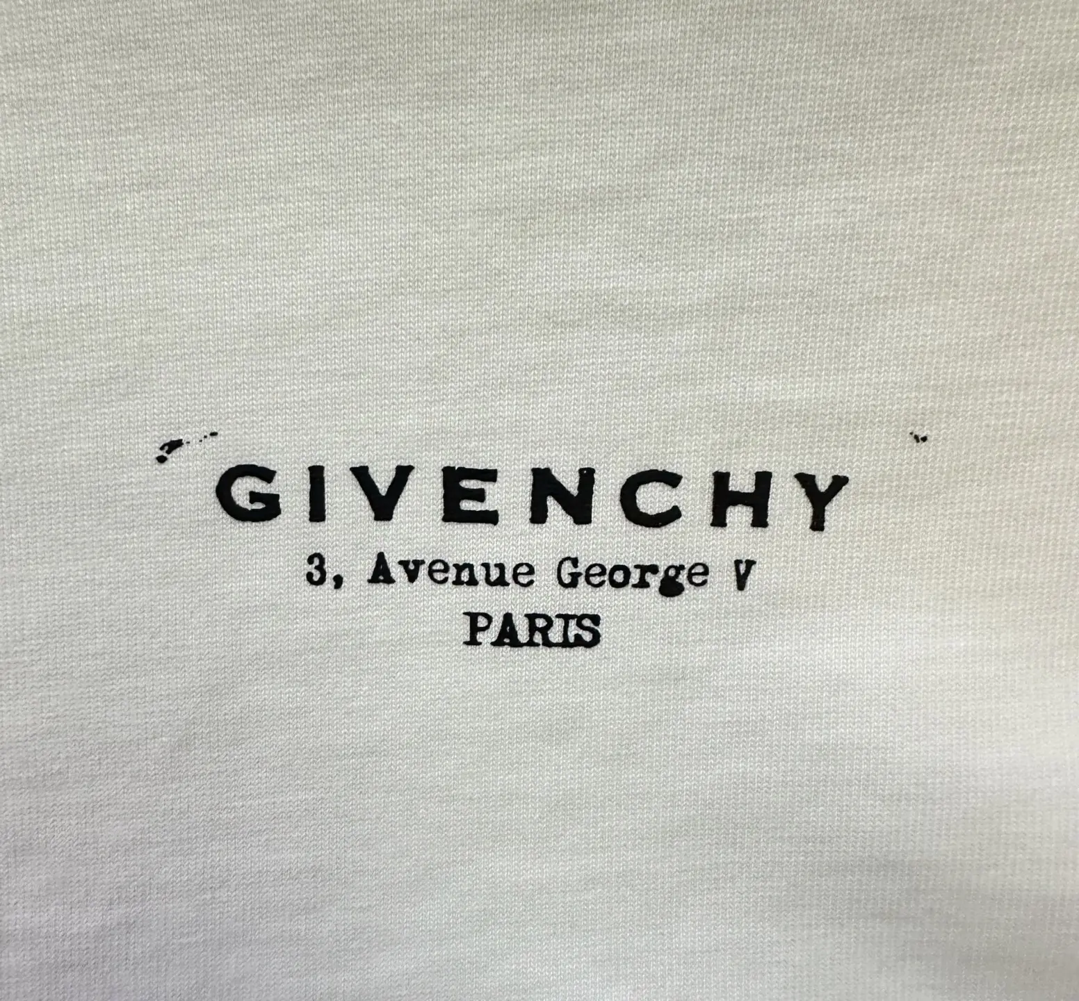 Givenchy Logo Print Heavyweight Cotton T-Shirt D22012463 — view 8