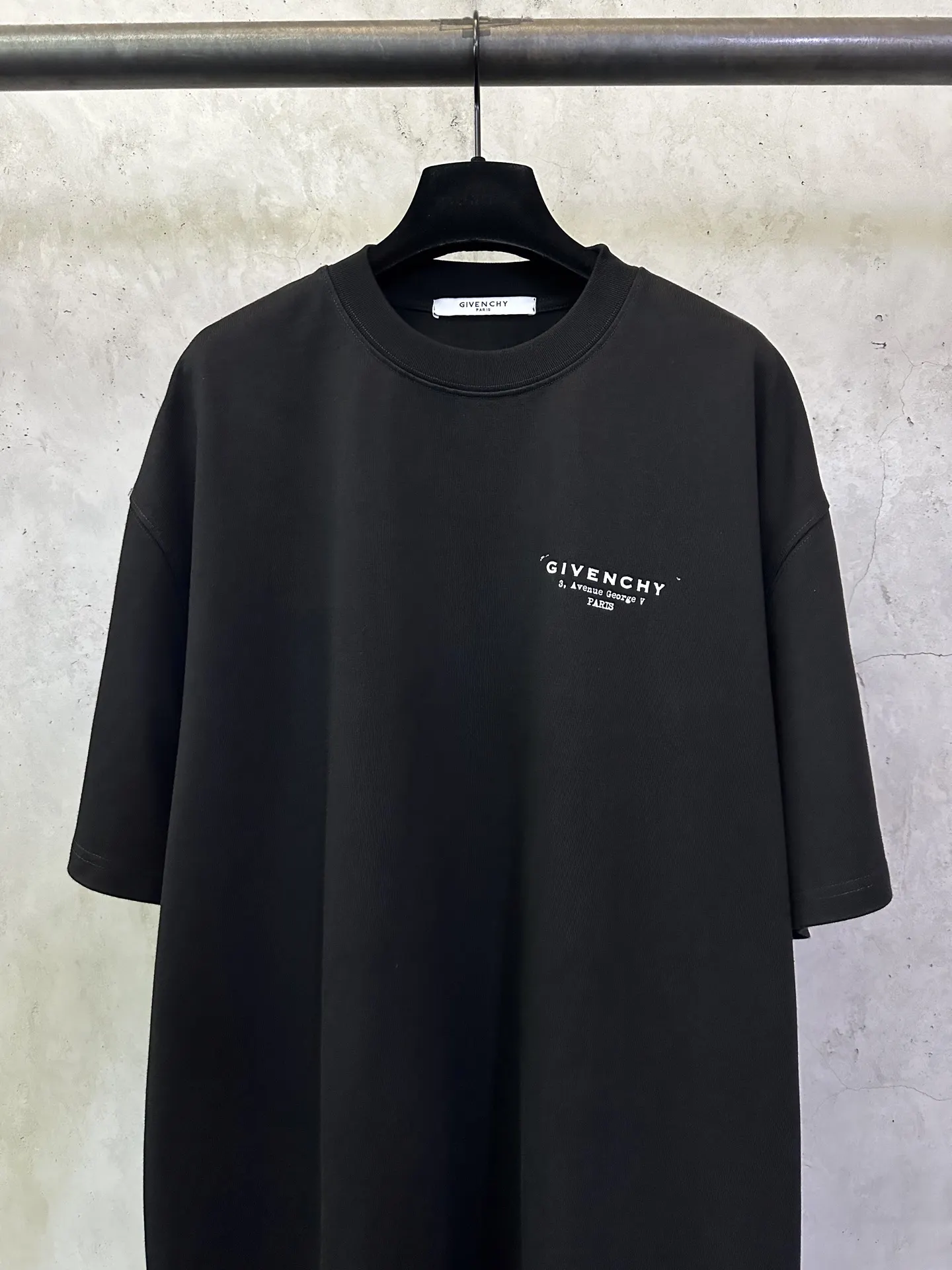Logo Print Heavyweight Cotton T-Shirt D22012464 — view 3