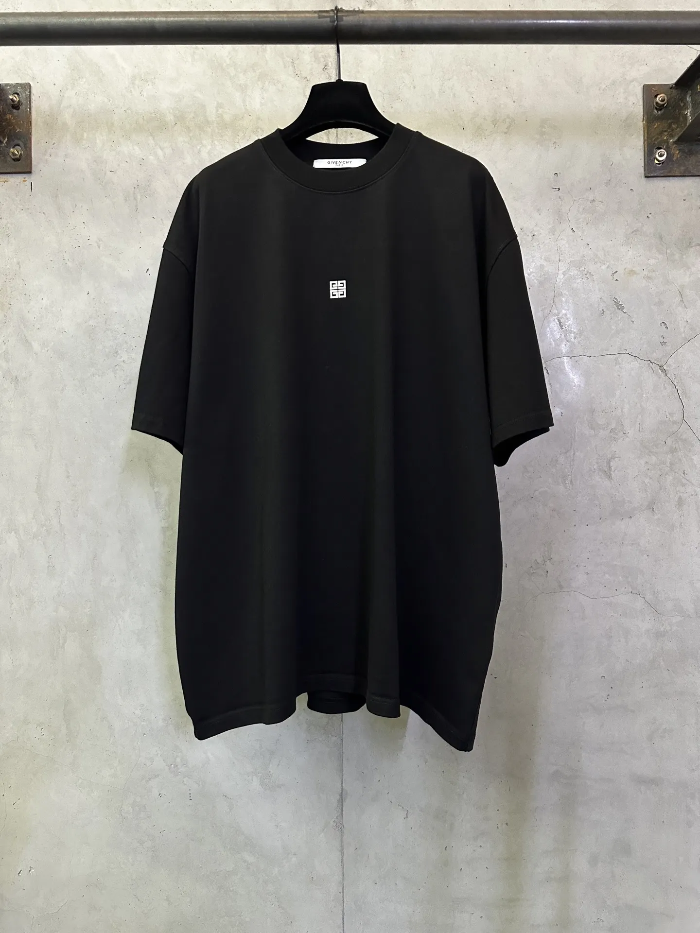 Logo Print Heavyweight Cotton T-Shirt D22015298