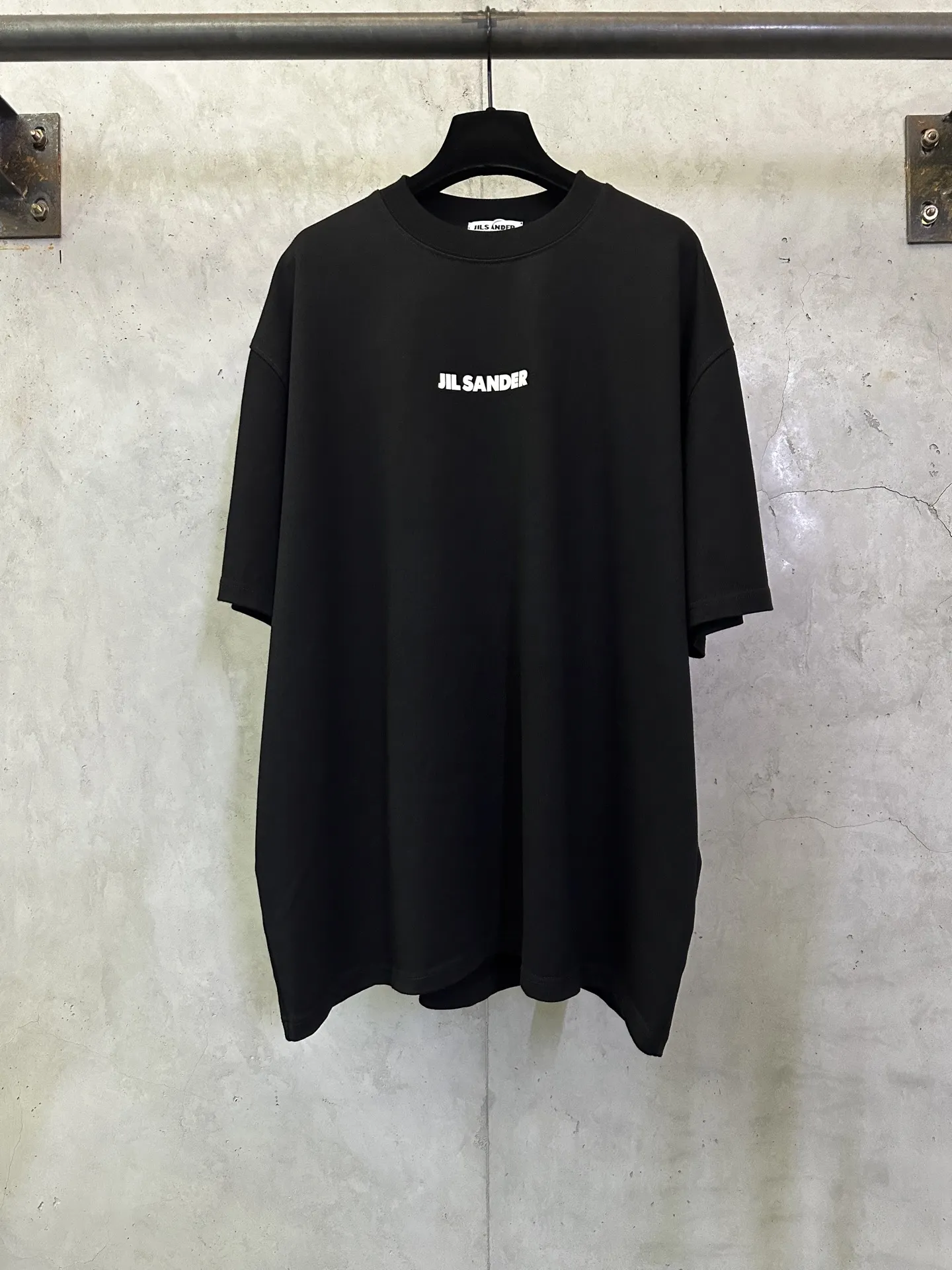 Logo-Print Heavyweight Cotton T-Shirt D22015309