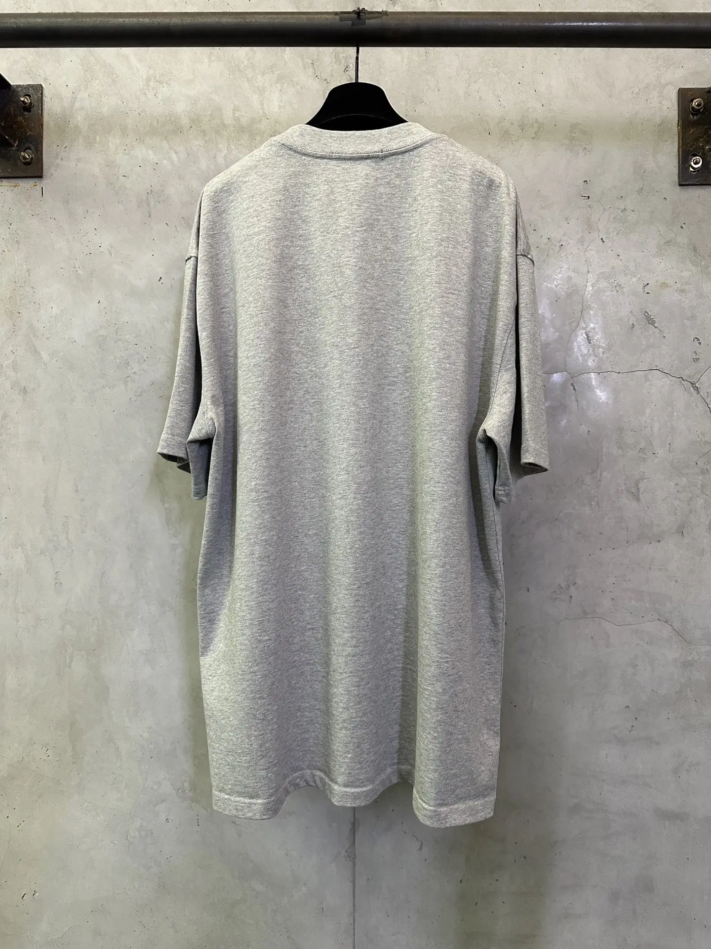 VLTN Logo Print Heavyweight Cotton T-Shirt D22012506 — view 2