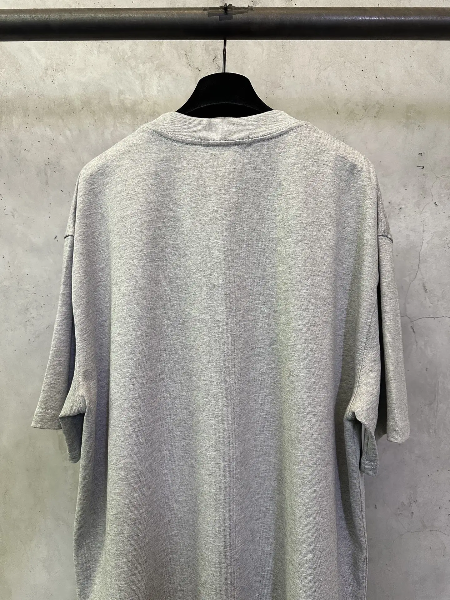 VLTN Logo Print Heavyweight Cotton T-Shirt D22012506 — view 5