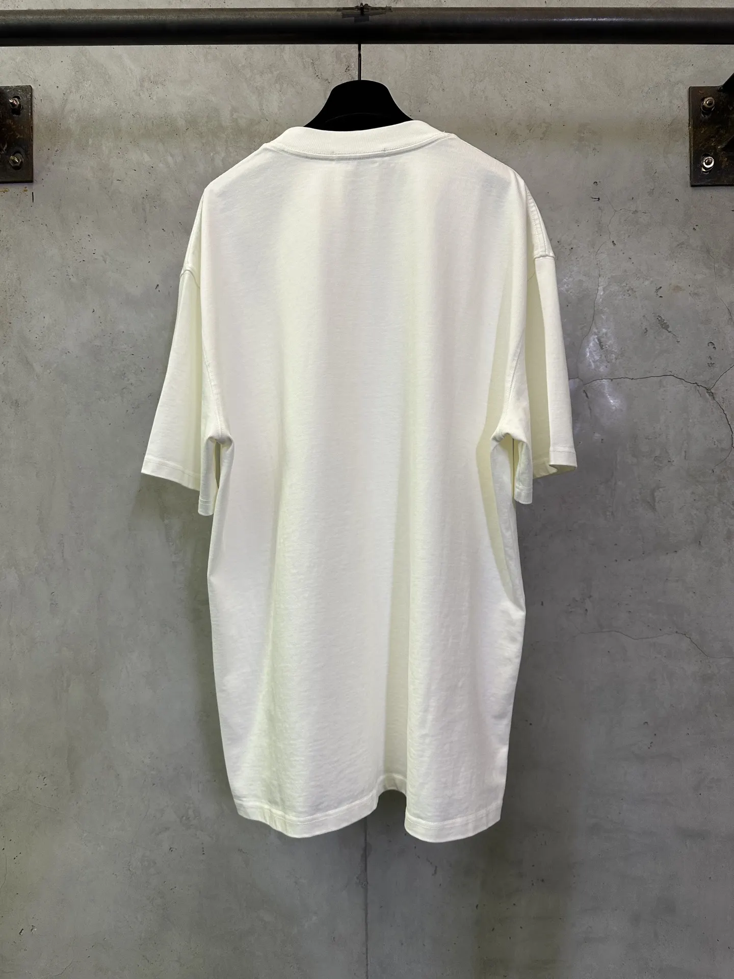 VLTN Logo Print Heavyweight Cotton T-Shirt D22012505 — view 2