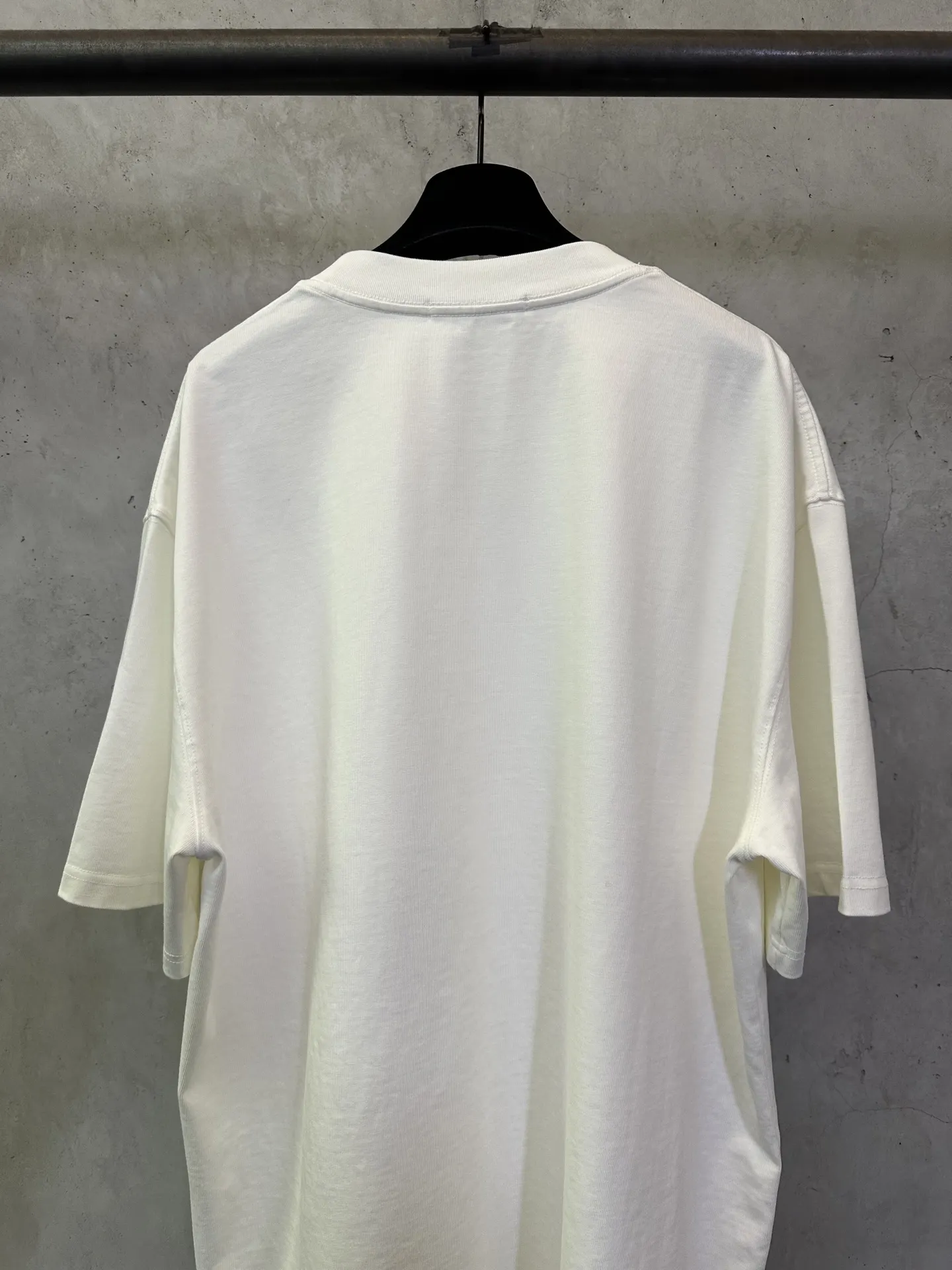 VLTN Logo Print Heavyweight Cotton T-Shirt D22012505 — view 5