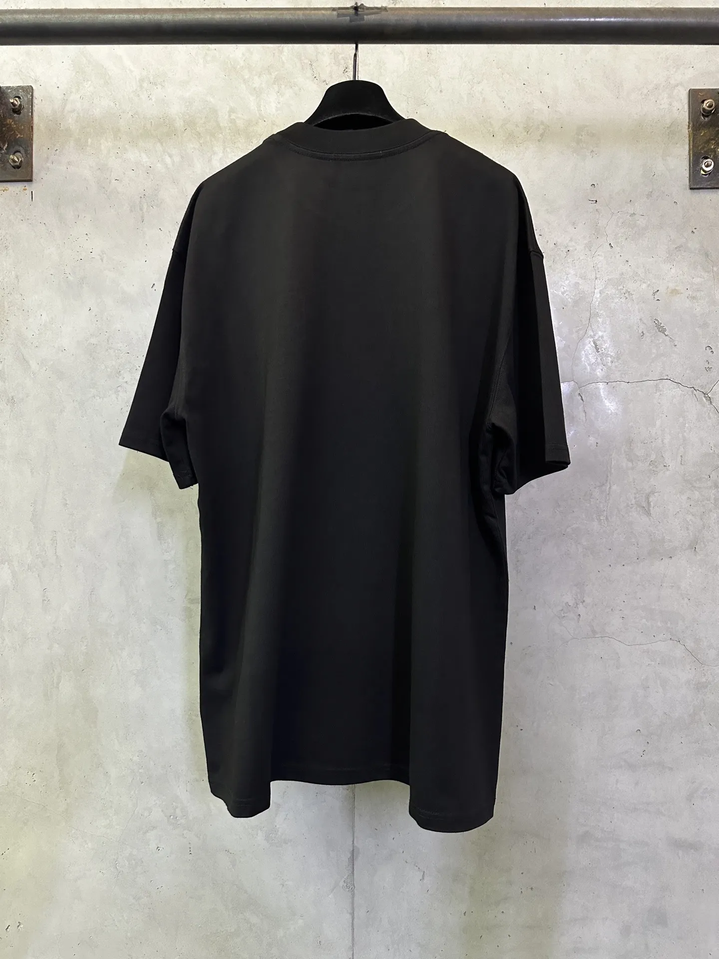 VLTN Logo Print Heavyweight Cotton T-Shirt D22012509 — view 2