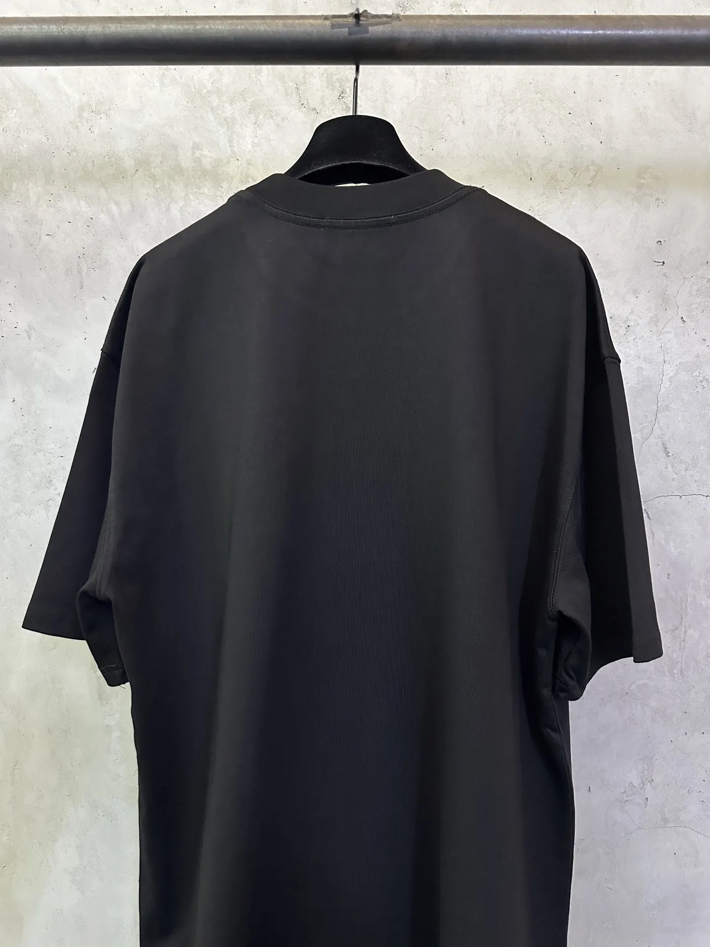 VLTN Logo Print Heavyweight Cotton T-Shirt D22012509 — view 5