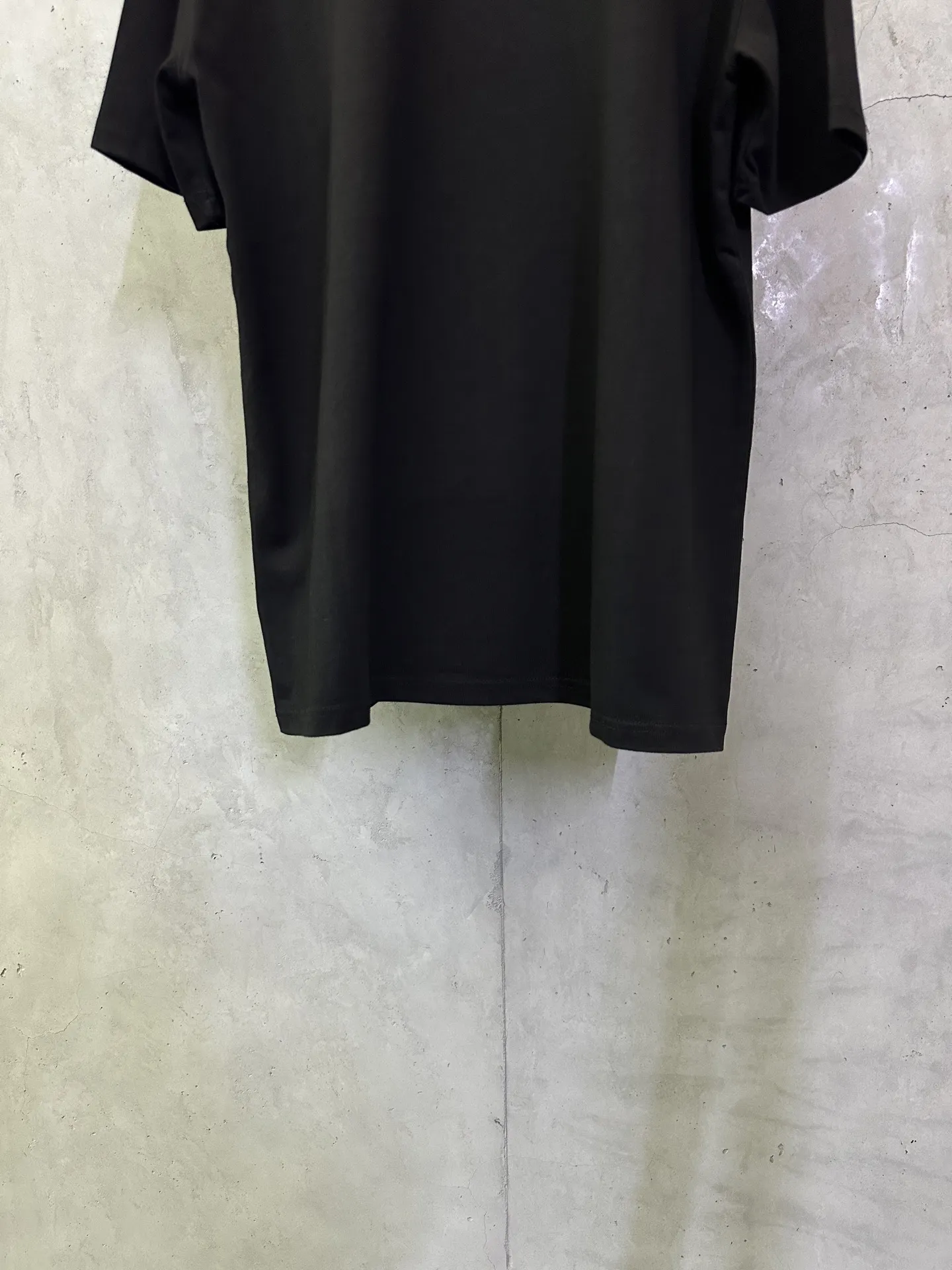 VLTN Logo Print Heavyweight Cotton T-Shirt D22012509 — view 6