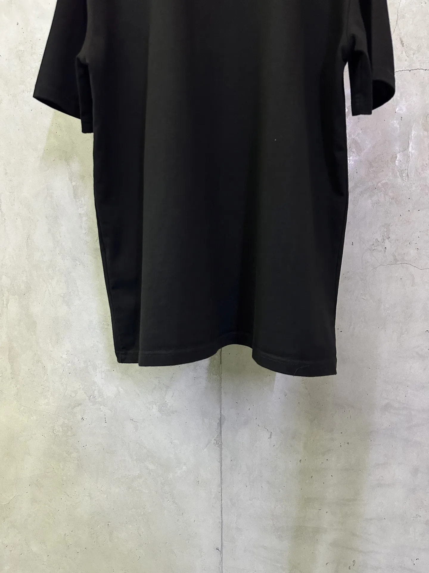 VLTN Logo Print Heavyweight Cotton T-Shirt D22012508 — view 6