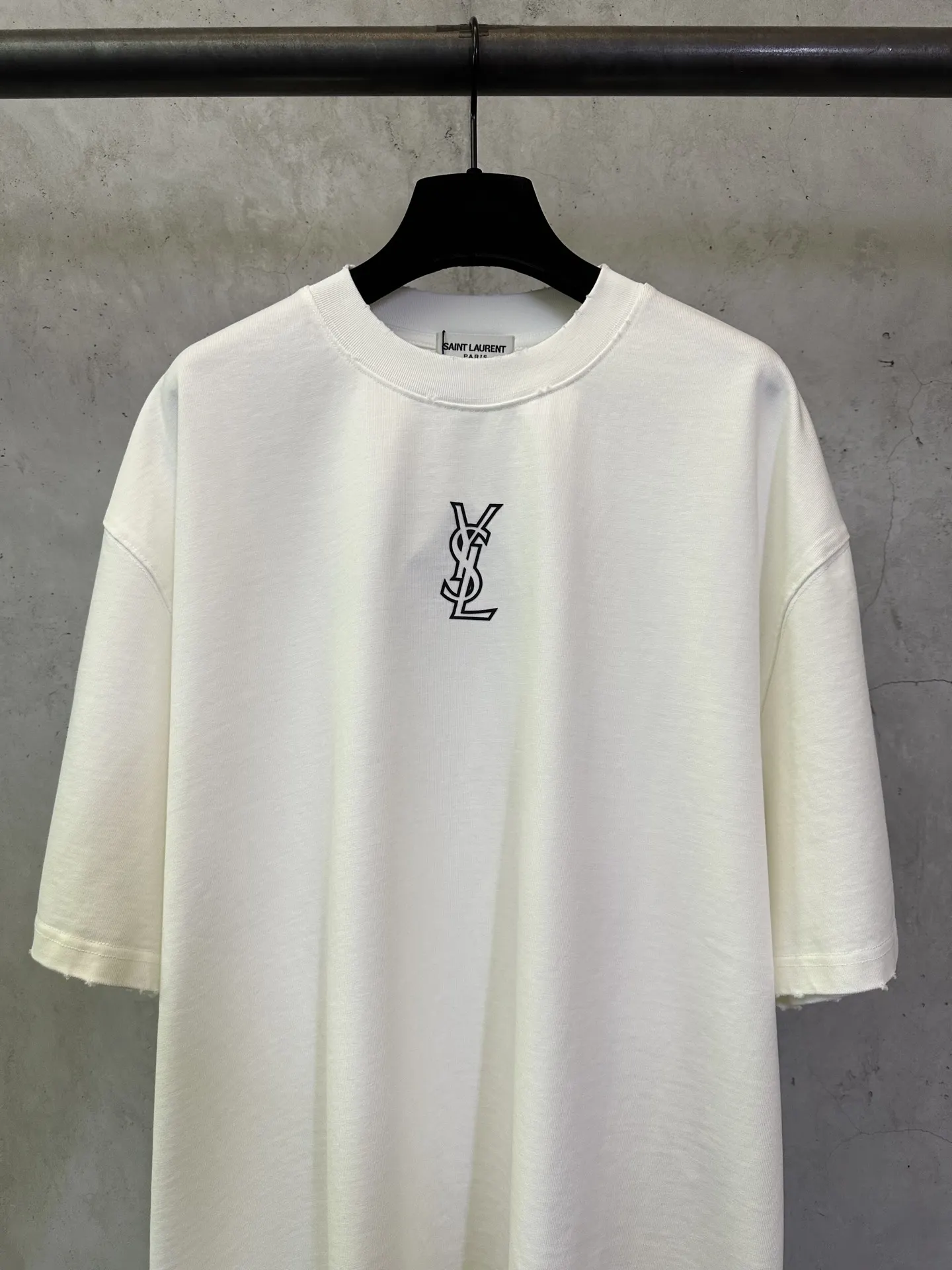 Logo-Embroidered Heavyweight Cotton T-Shirt D22012414 — view 3