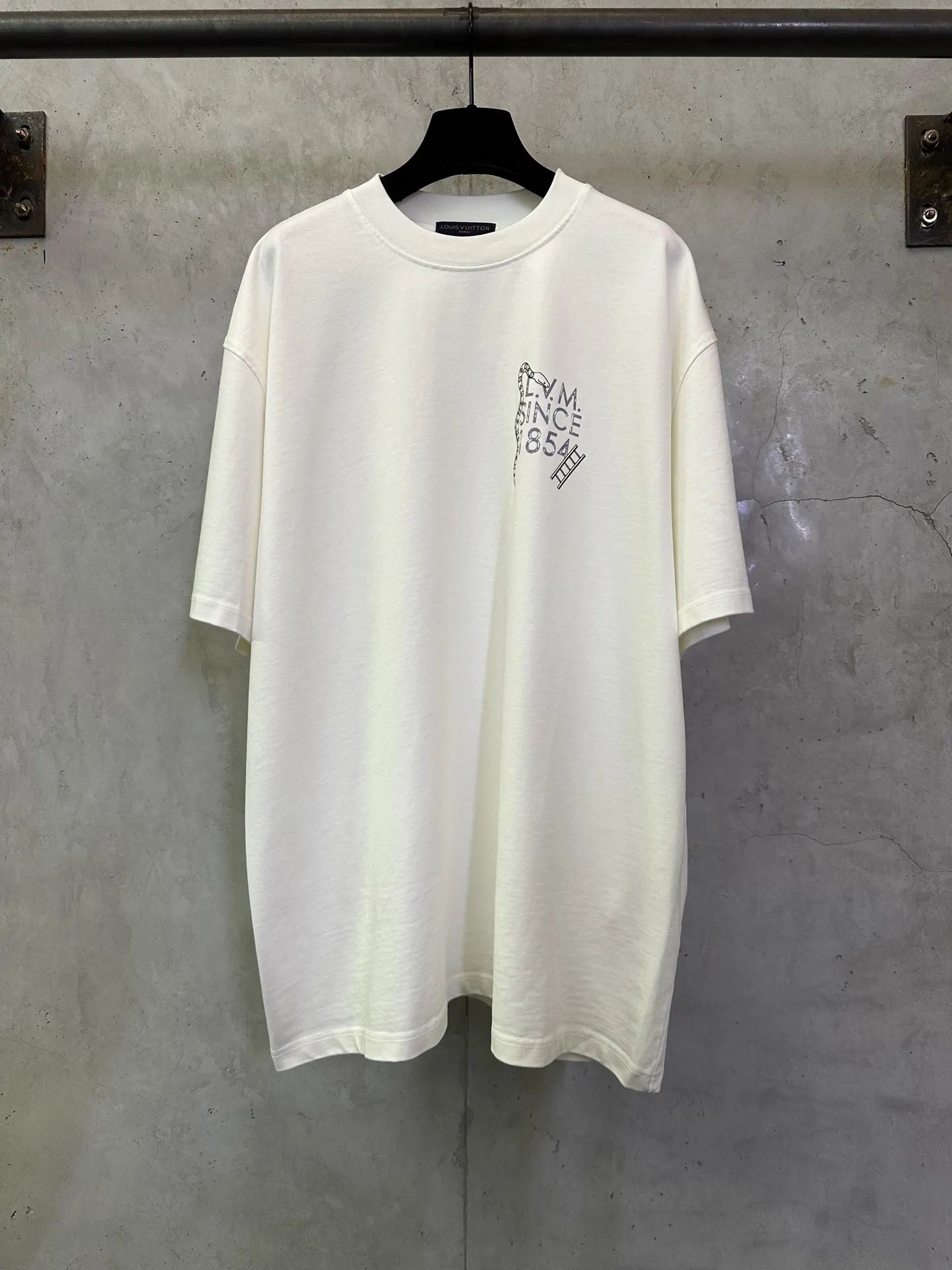 Logo Print Heavyweight Cotton T-Shirt D22015287
