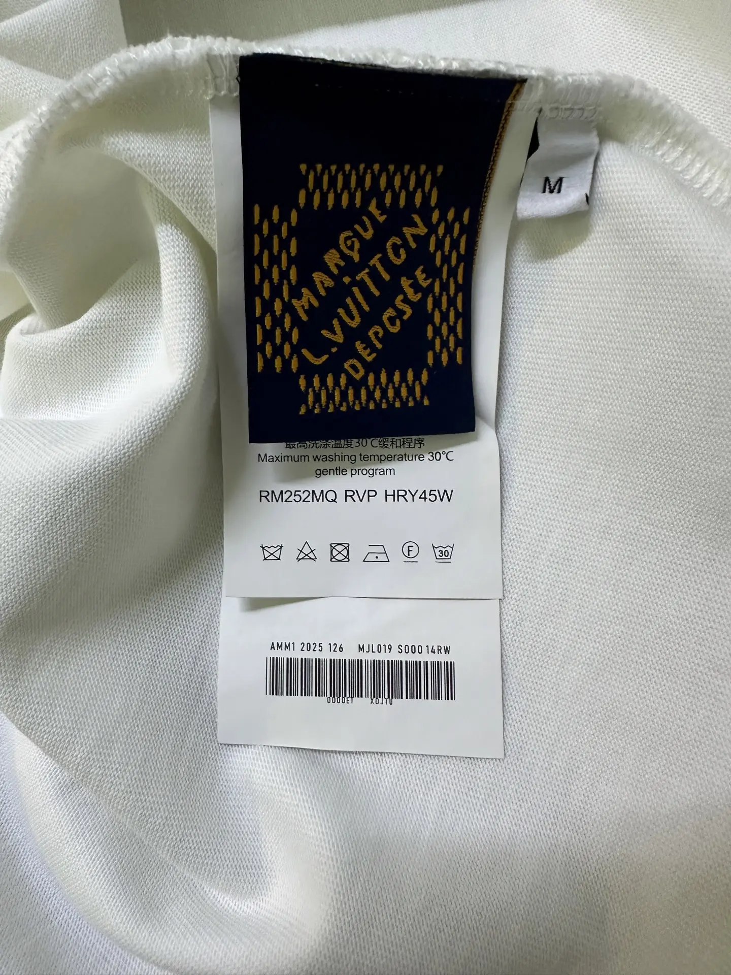 Logo Print Heavyweight Cotton T-Shirt D22015287 — view 9