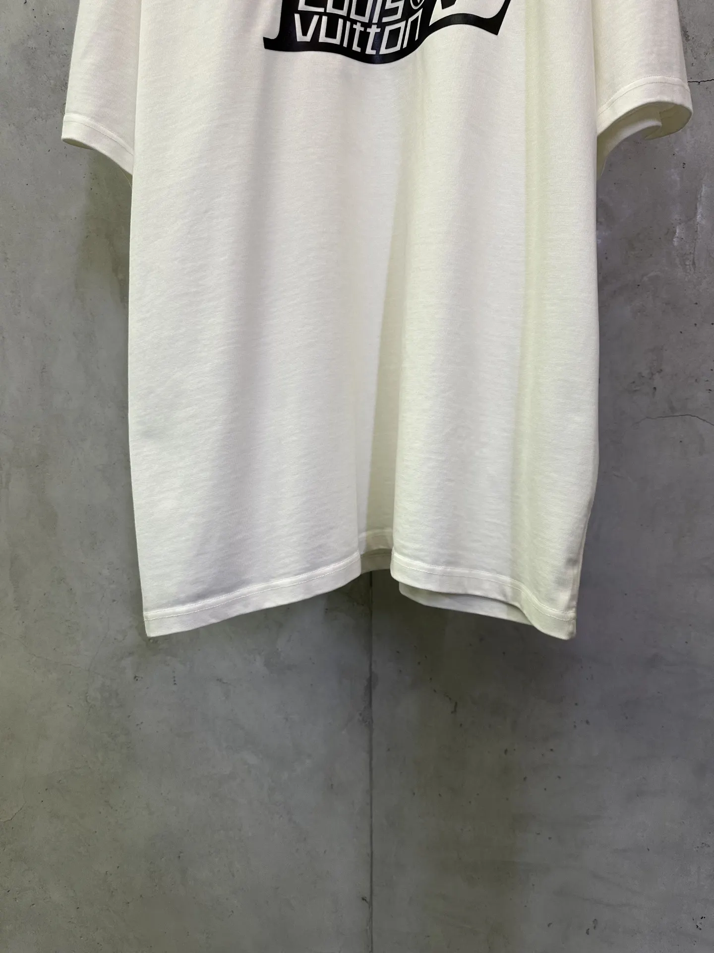 Logo Print Heavyweight Cotton T-Shirt D22012409 — view 4