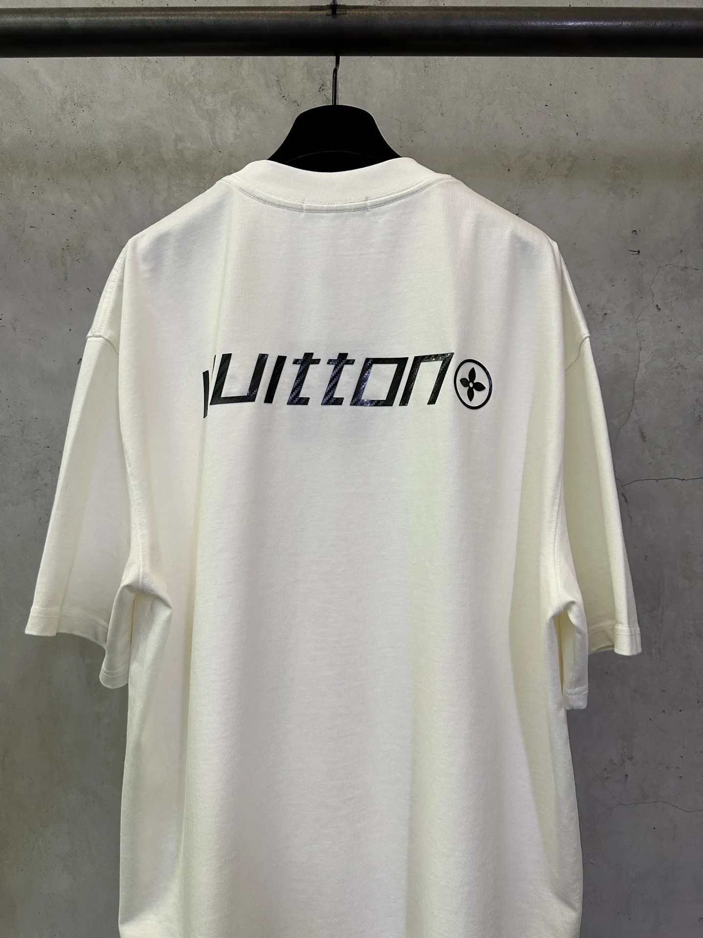 Logo Print Heavyweight Cotton T-Shirt D22012409 — view 5