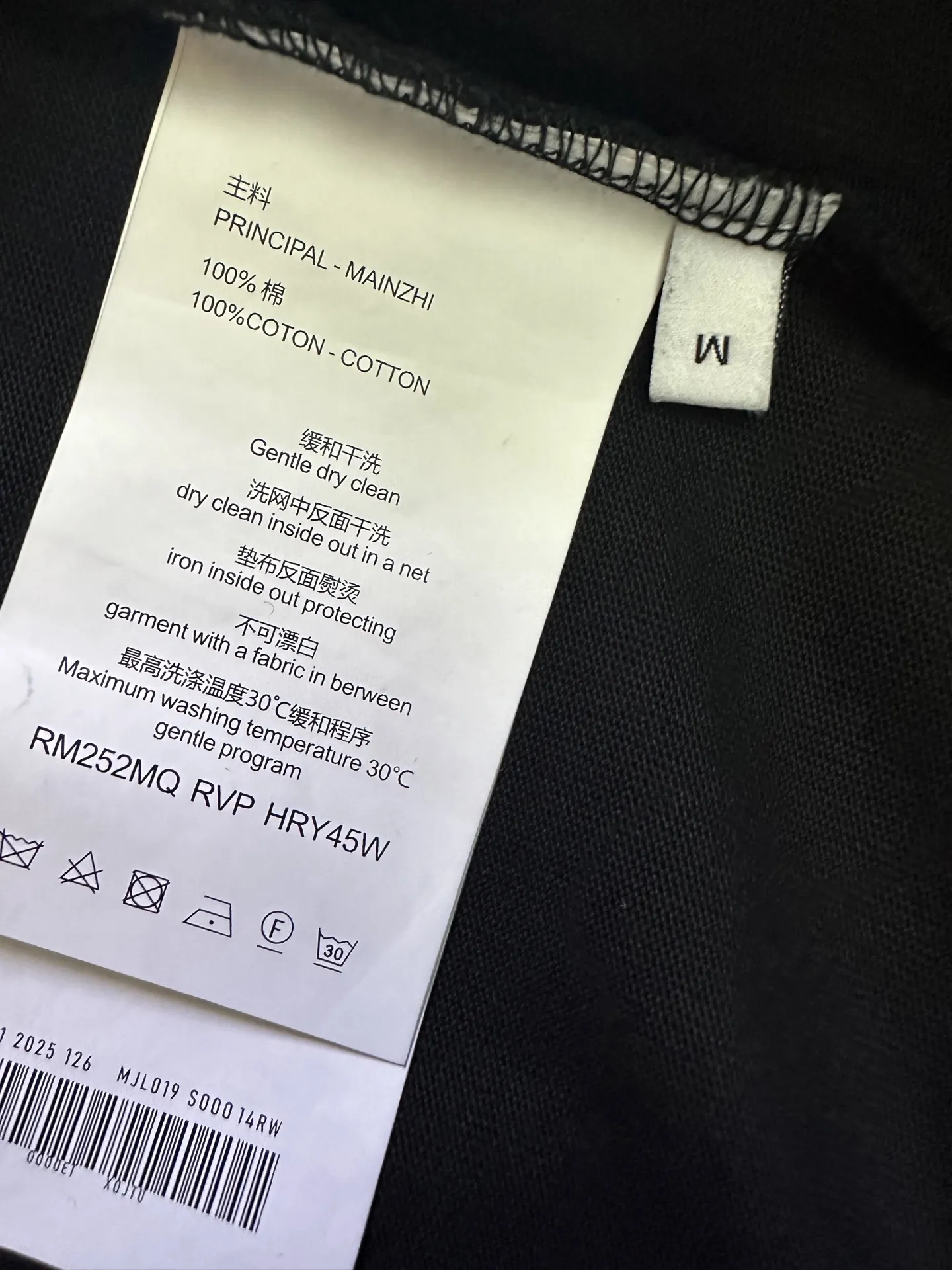 Logo-Print Heavyweight Cotton T-Shirt D22012413 — view 9