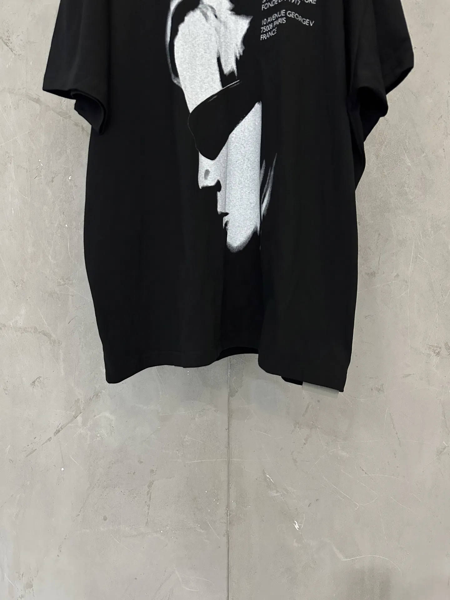 Portrait Graphic Oversized T-Shirt D22511899 — view 4