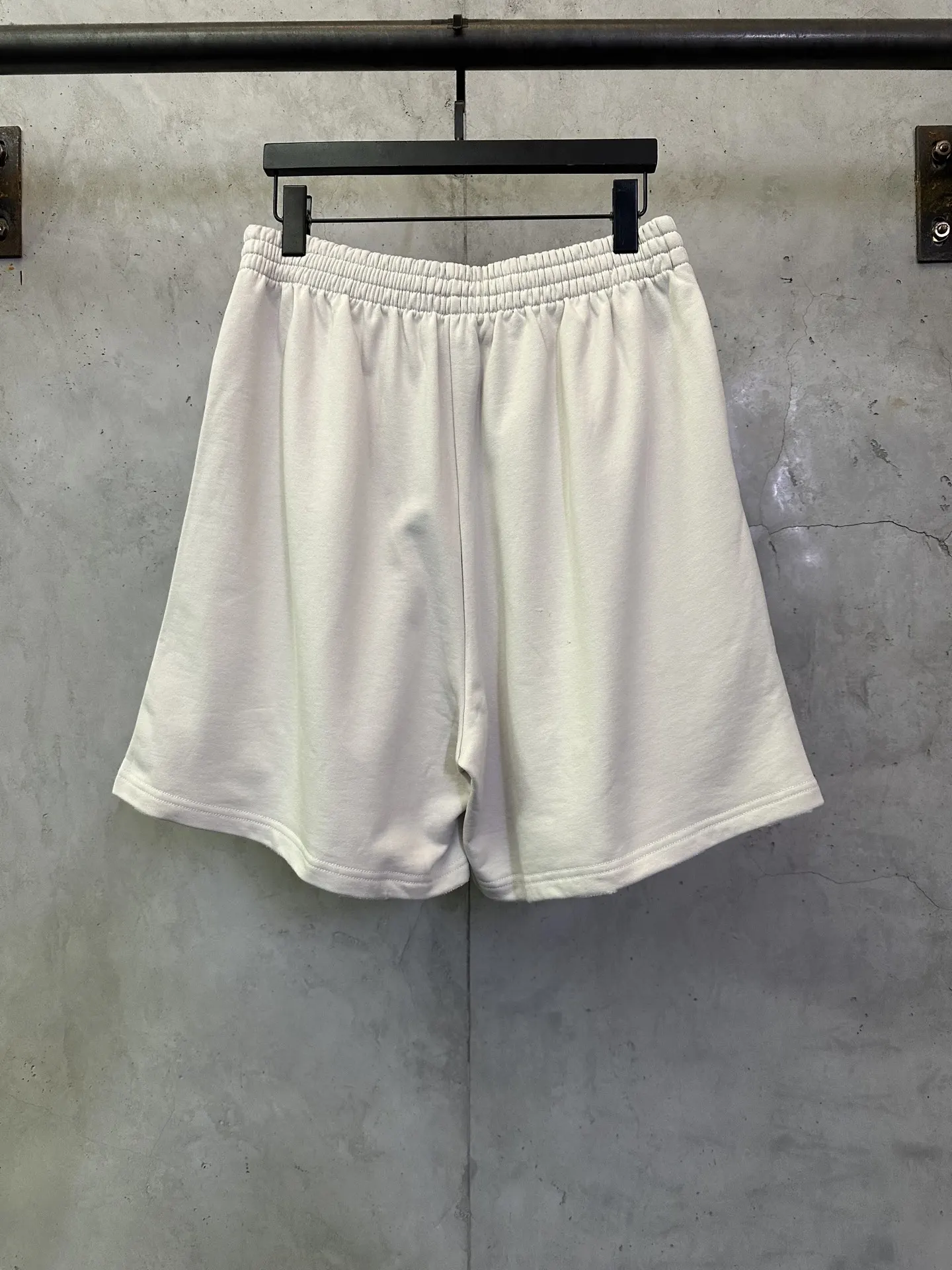 Logo Embroidered Cotton-Jersey Shorts D22512419 — view 2