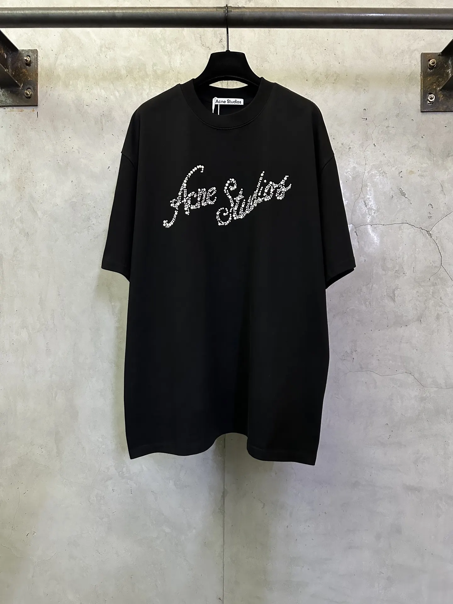 Pearl Logo Heavyweight Cotton T-Shirt D22512371