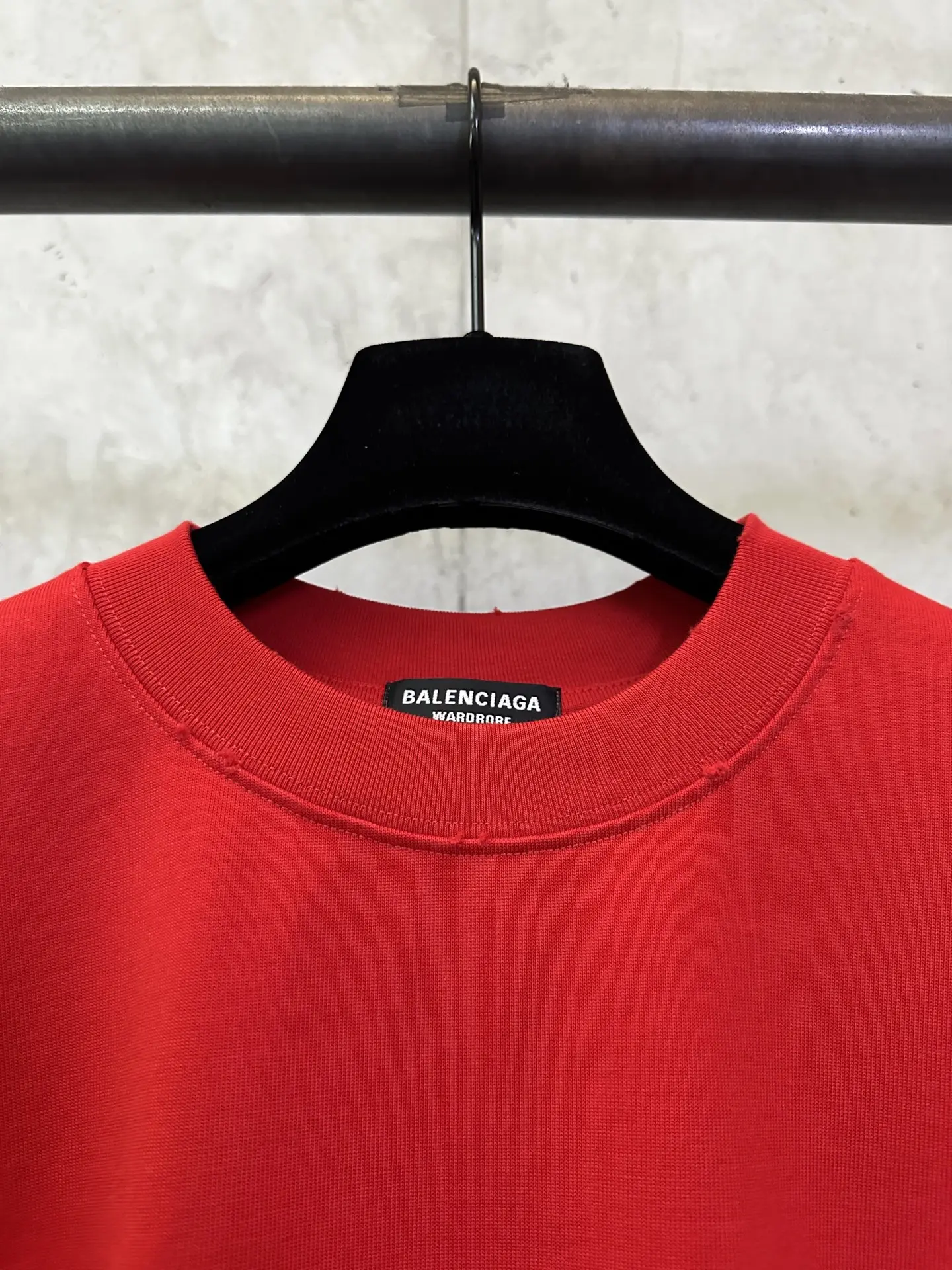 Rhinestone Logo Heavyweight Cotton T-Shirt D22515302 — view 7