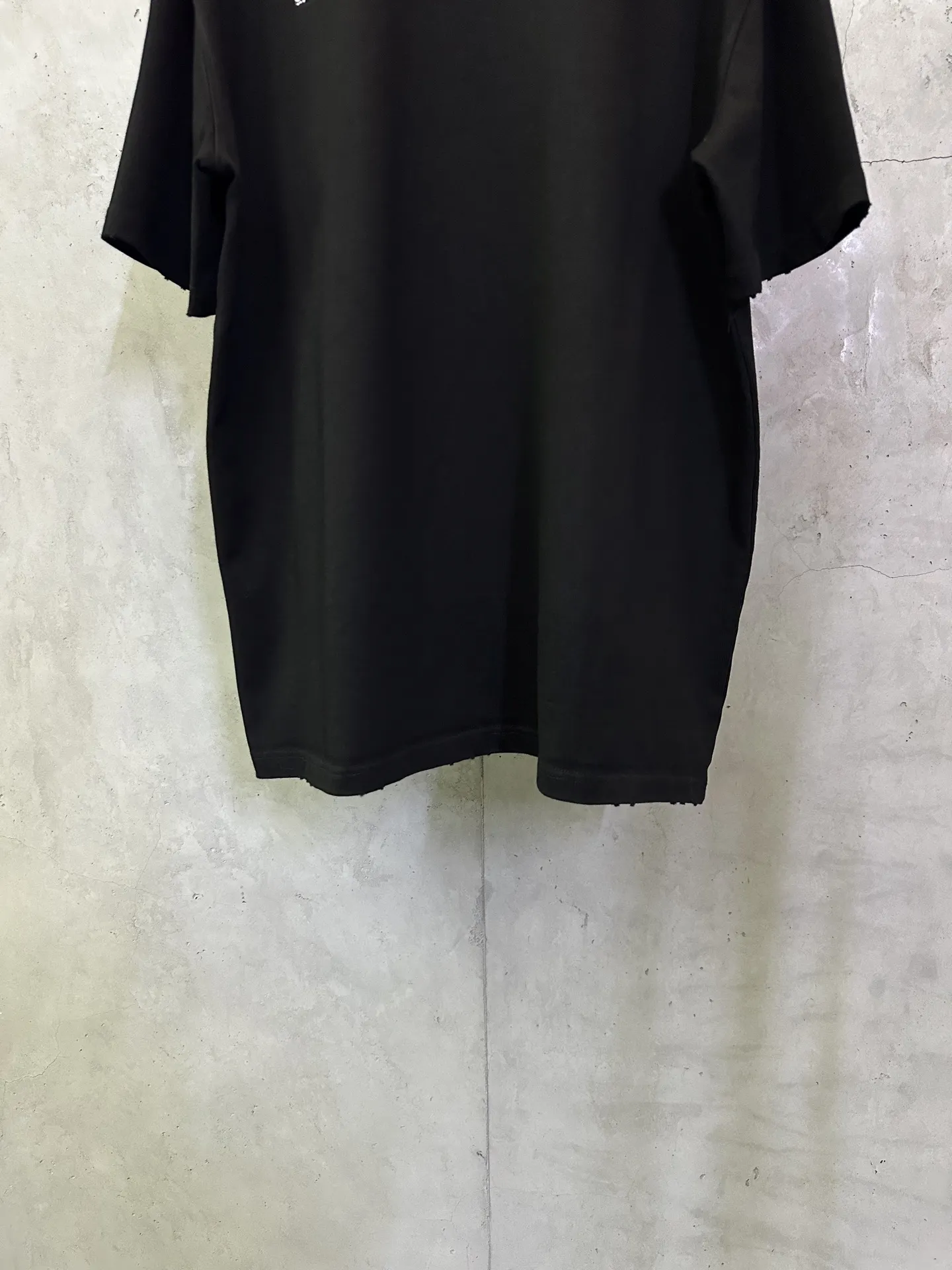 Rhinestone Logo Heavyweight Cotton T-Shirt D22515300 — view 6