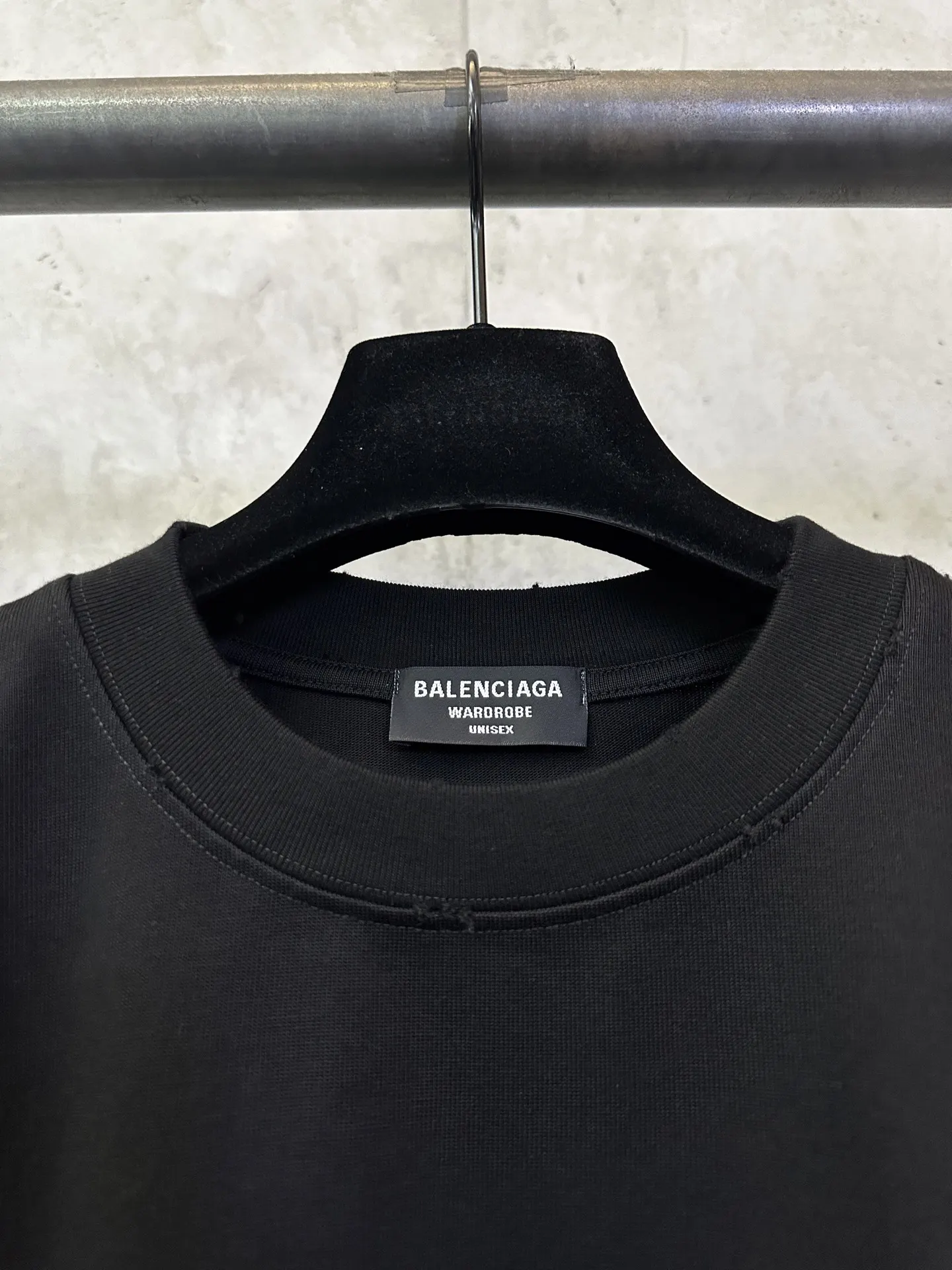 Rhinestone Logo Heavyweight Cotton T-Shirt D22515300 — view 7