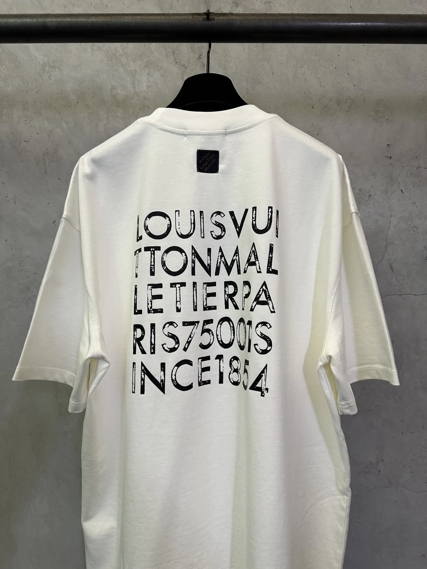 Logo Print Heavyweight Cotton T-Shirt D22512358 — view 5