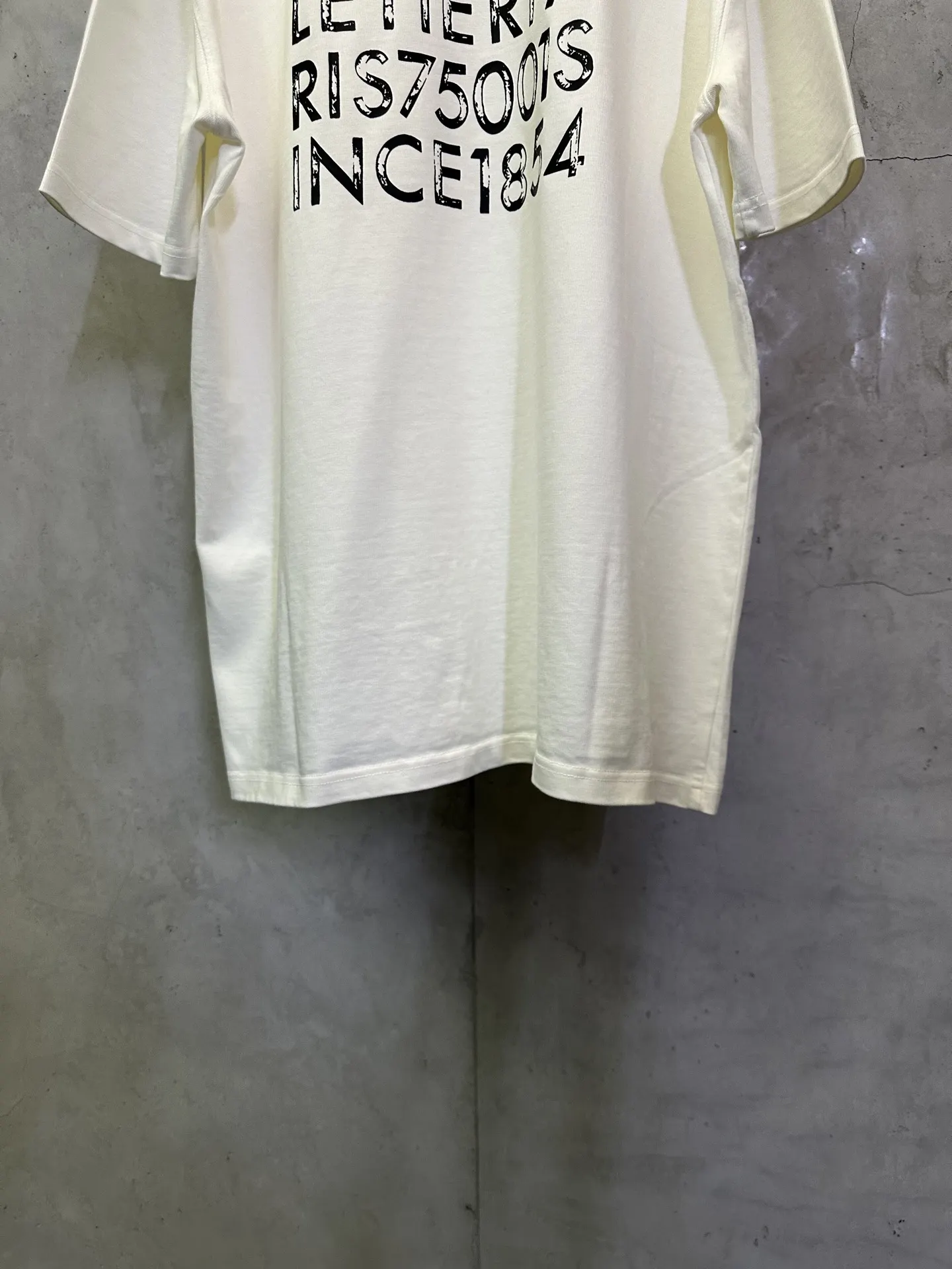 Logo Print Heavyweight Cotton T-Shirt D22512358 — view 6