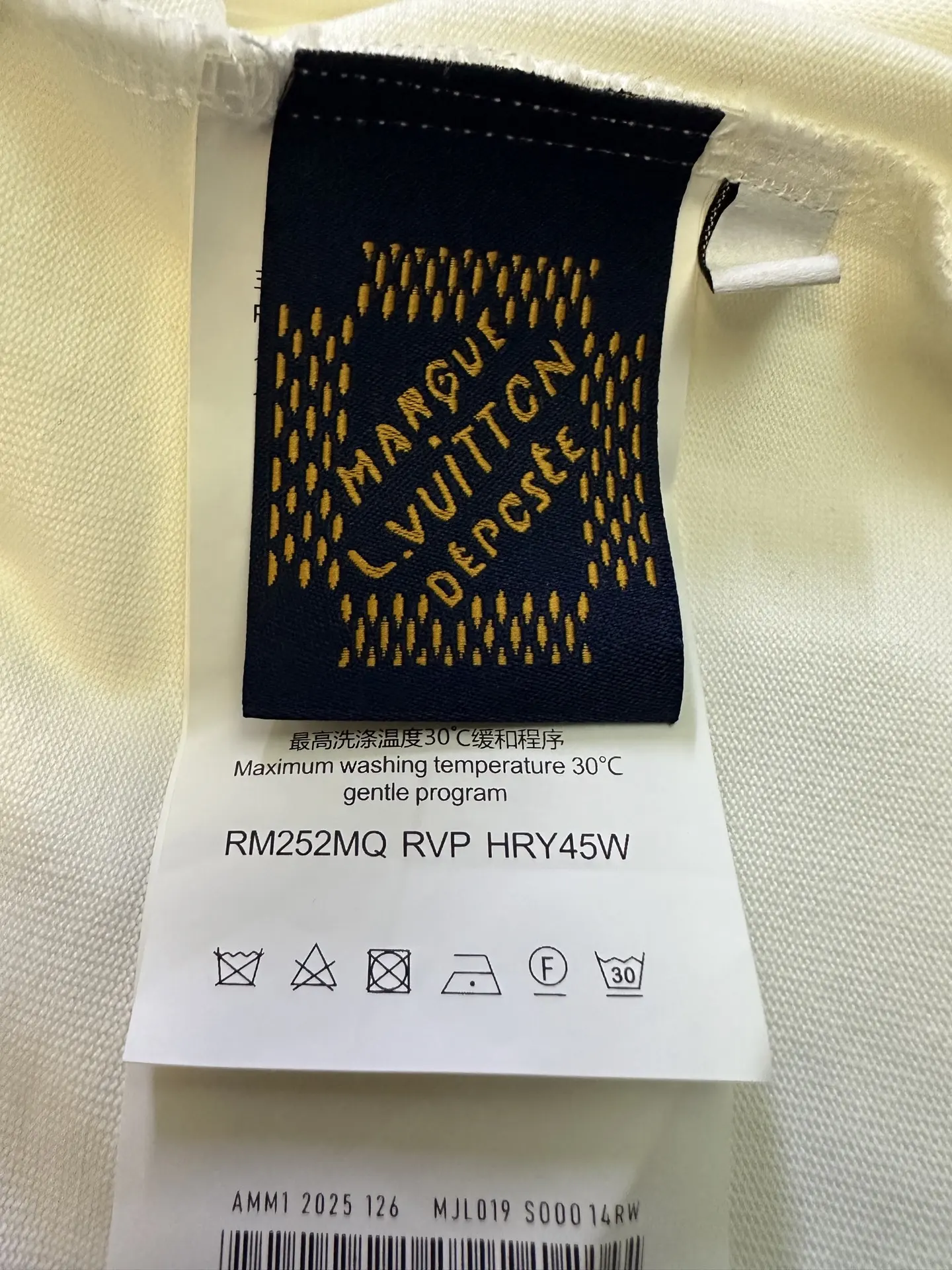 Logo Print Heavyweight Cotton T-Shirt D22512358 — view 9