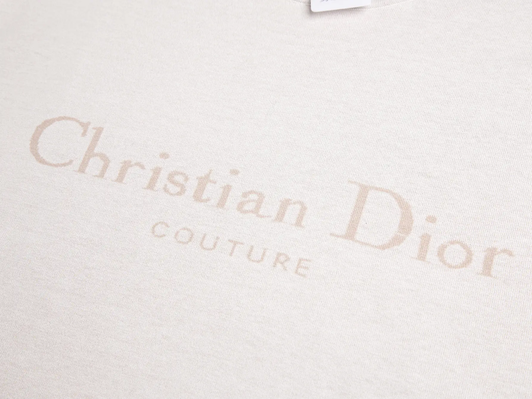 Christian Dior Couture Wool-Blend Knit T-Shirt D23015268 — view 3