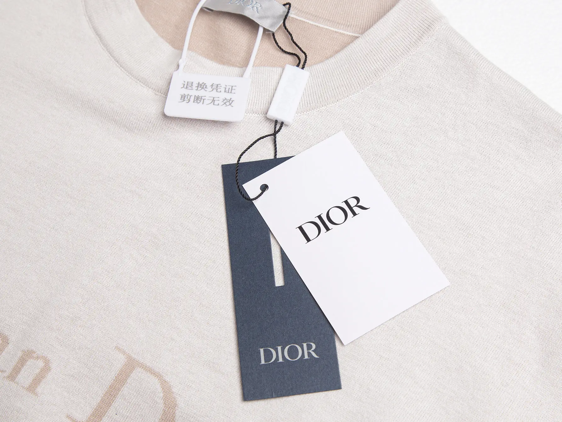 Christian Dior Couture Wool-Blend Knit T-Shirt D23015268 — view 5