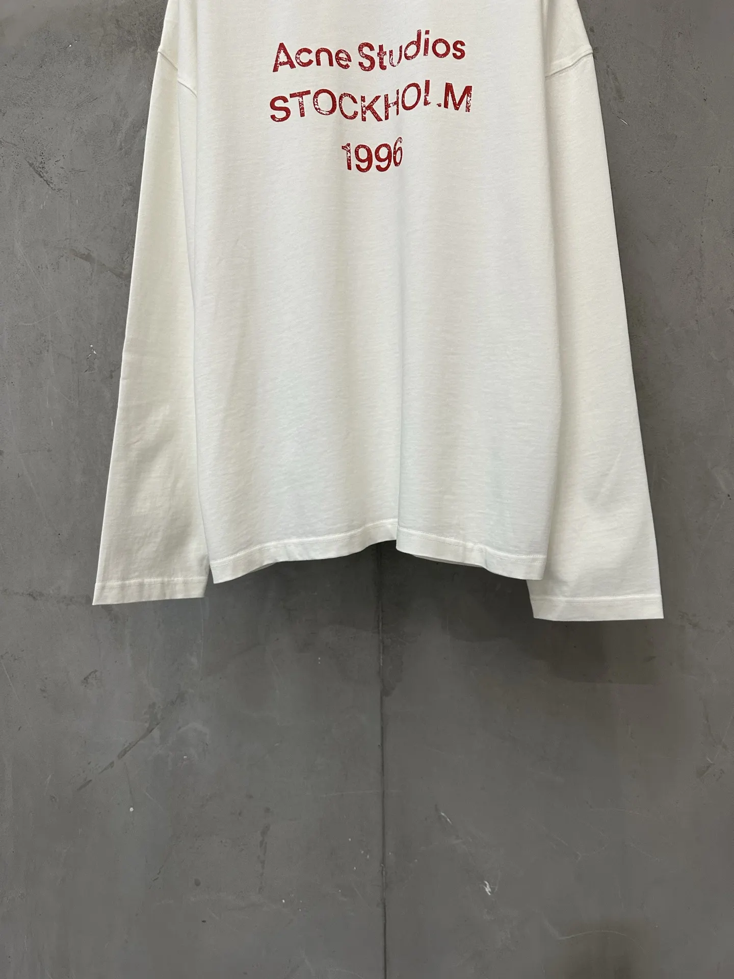 Logo Print Long-Sleeve Cotton T-Shirt D23023134 — view 4