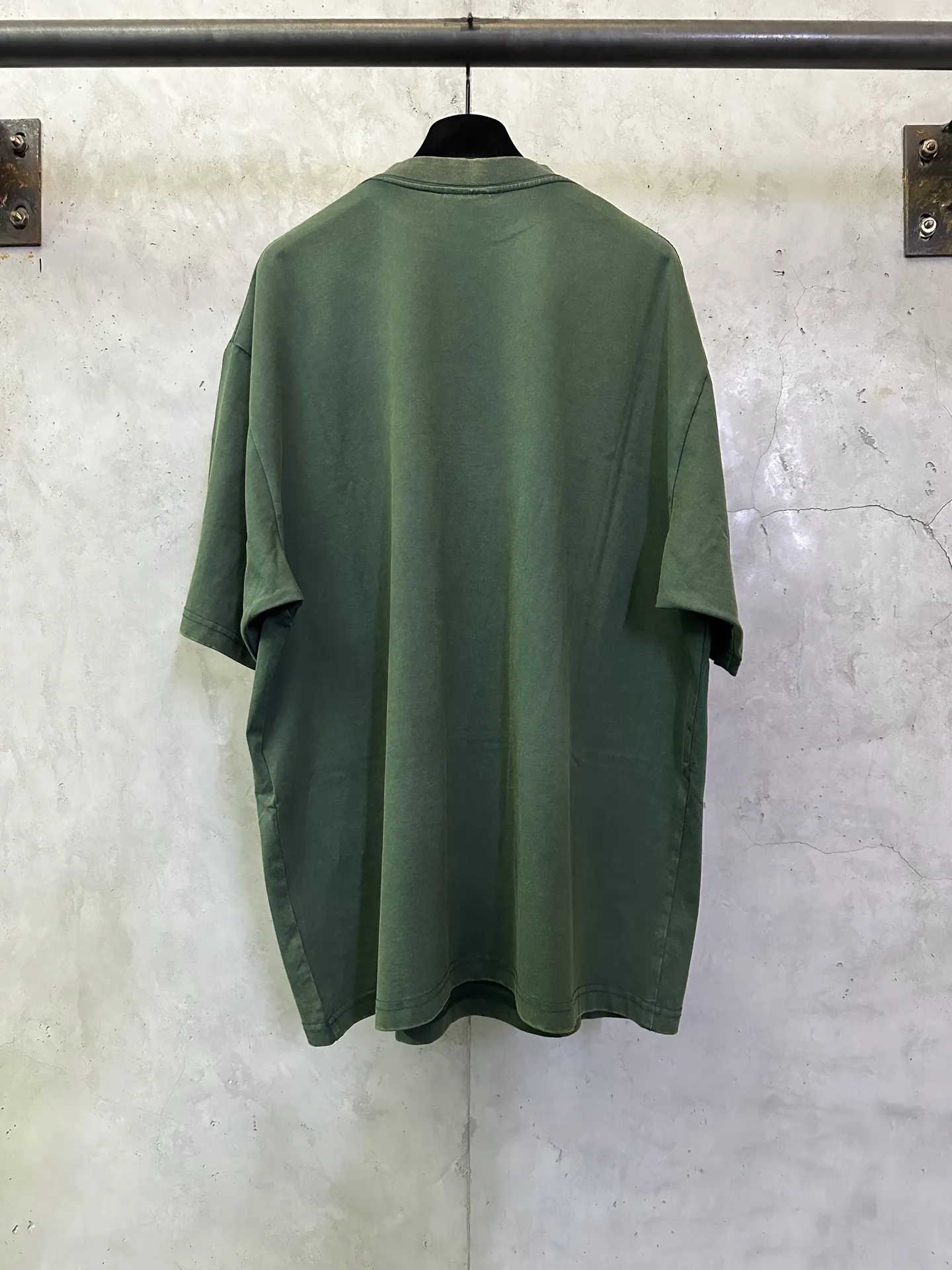 Logo Embroidery Oversized Cotton T-Shirt D23012395 — view 2