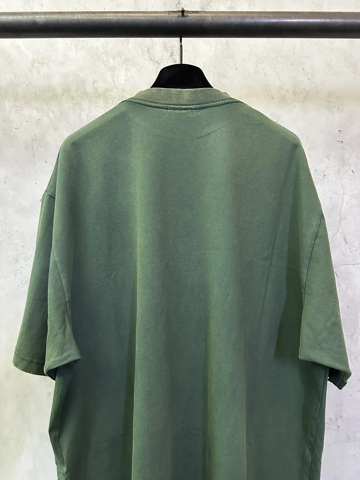 Logo Embroidery Oversized Cotton T-Shirt D23012395 — view 5