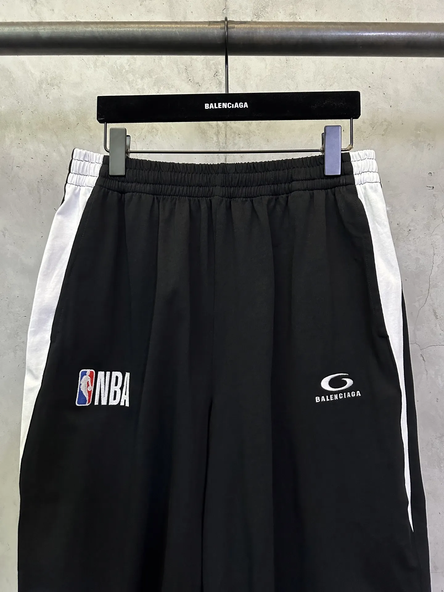 Balenciaga x NBA Embroidered Mesh Shorts D23012352 — view 3