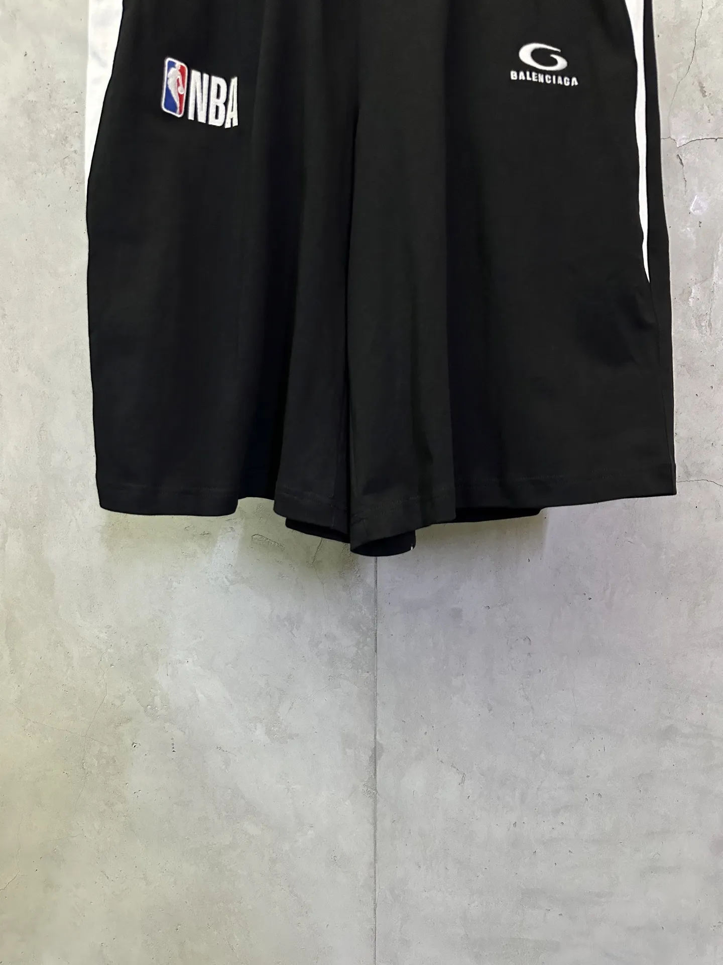 Balenciaga x NBA Embroidered Mesh Shorts D23012352 — view 4