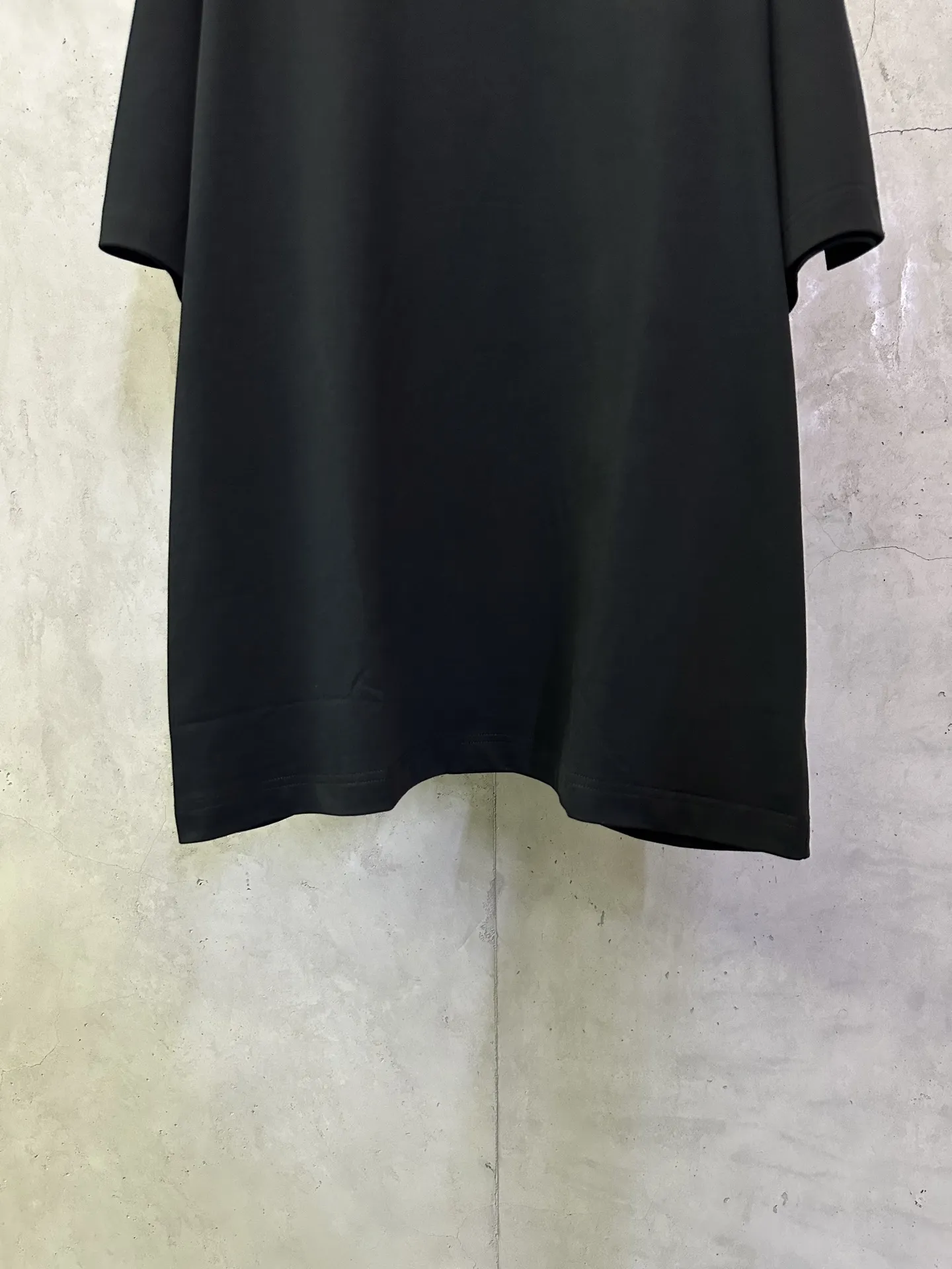 Cross Embroidery Heavyweight Cotton T-Shirt D23012426 — view 4