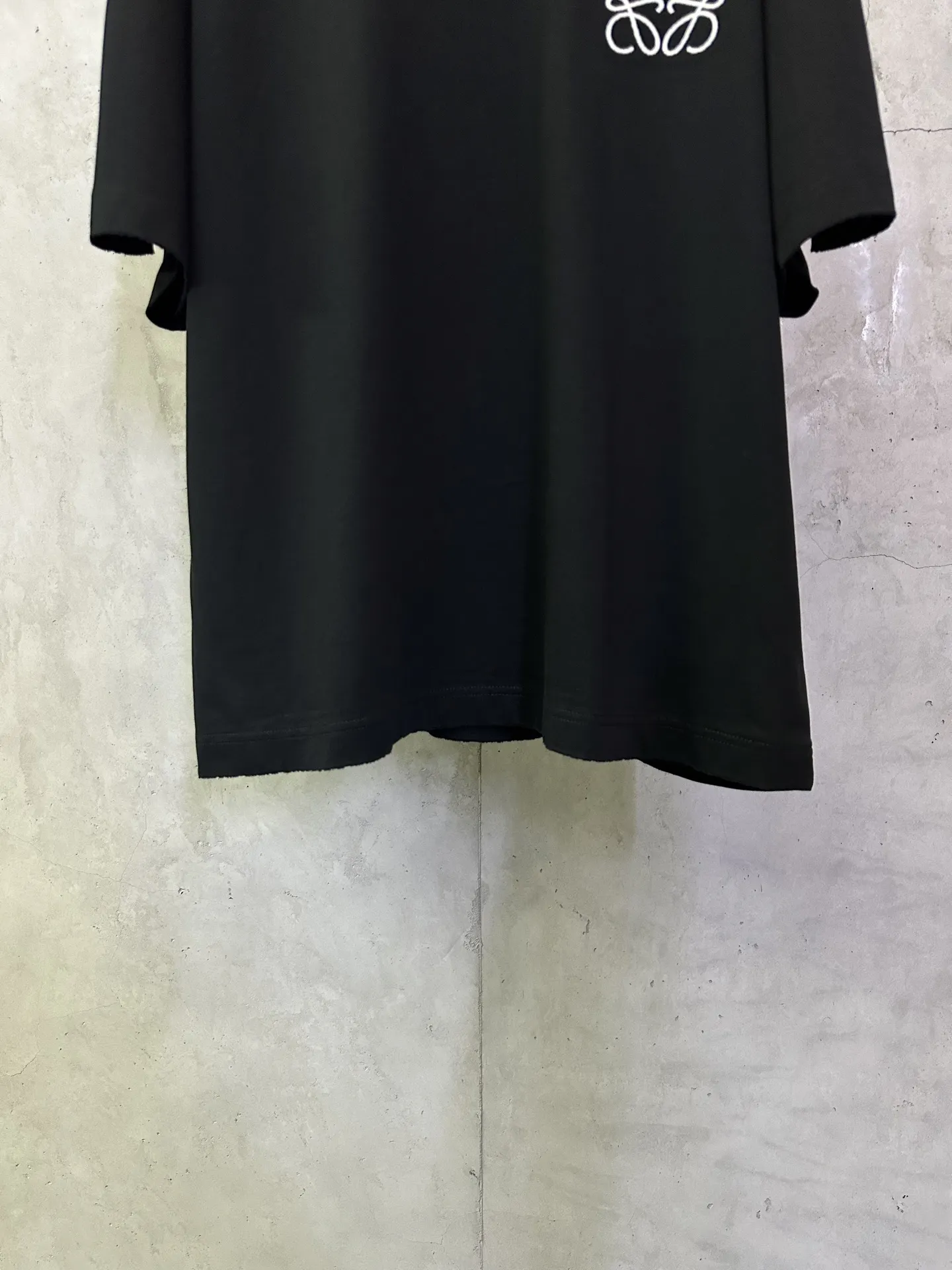 Anagram and Frog Embroidered Cotton T-Shirt D23012423 — view 5